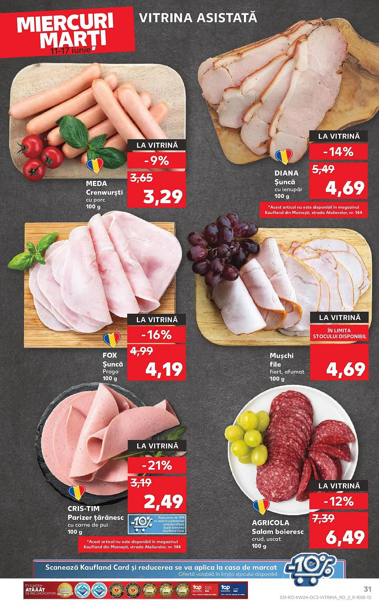 Catalog Catalog Kaufland de la 11 iunie până la 17 iunie 2025 - Revista Pagina 31
