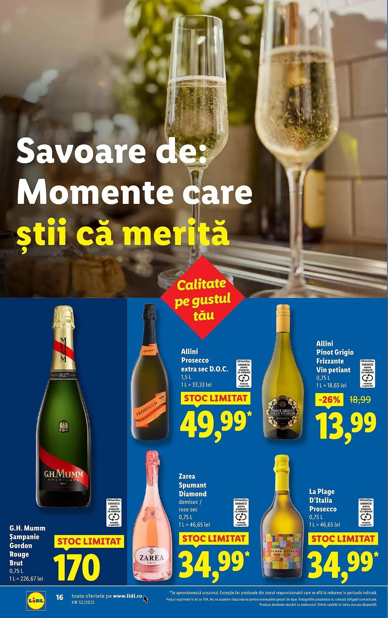 Catalog Catalog Lidl de la 22 decembrie până la 24 decembrie 2025 - Revista Pagina 16