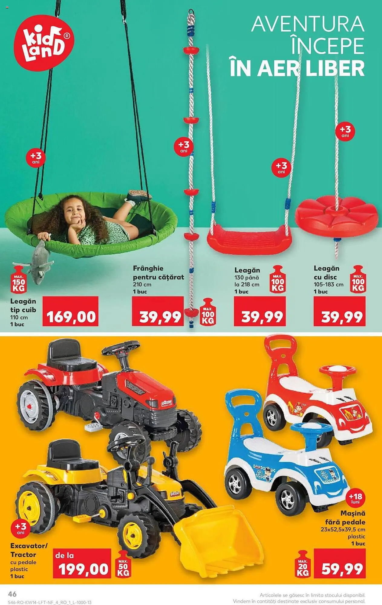 Catalog Kaufland catalog de la 3 aprilie până la 9 aprilie 2024 - Revista Pagina 46