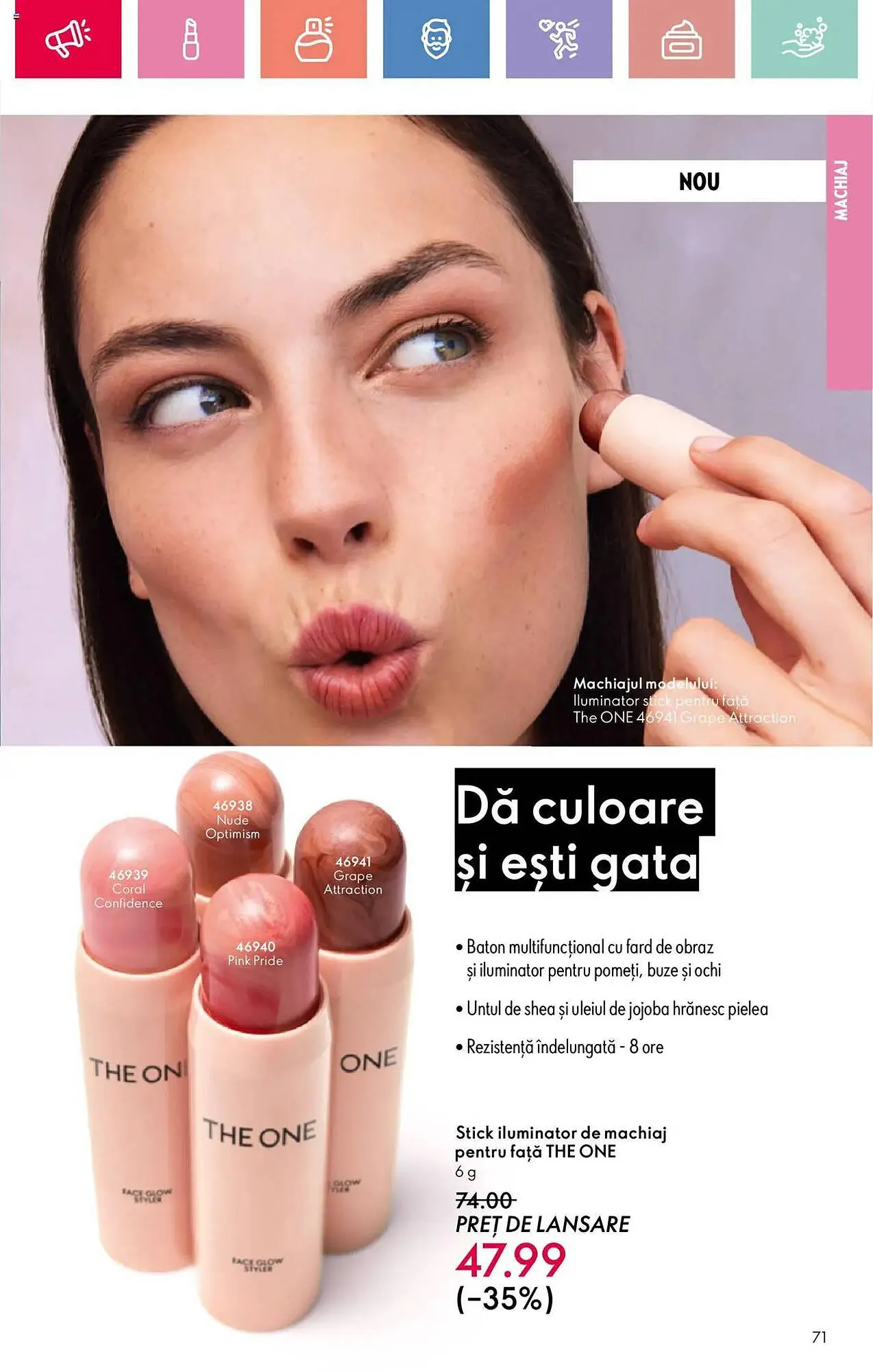 Catalog Catalog Oriflame de la 15 iunie până la 5 iulie 2025 - Revista Pagina 71