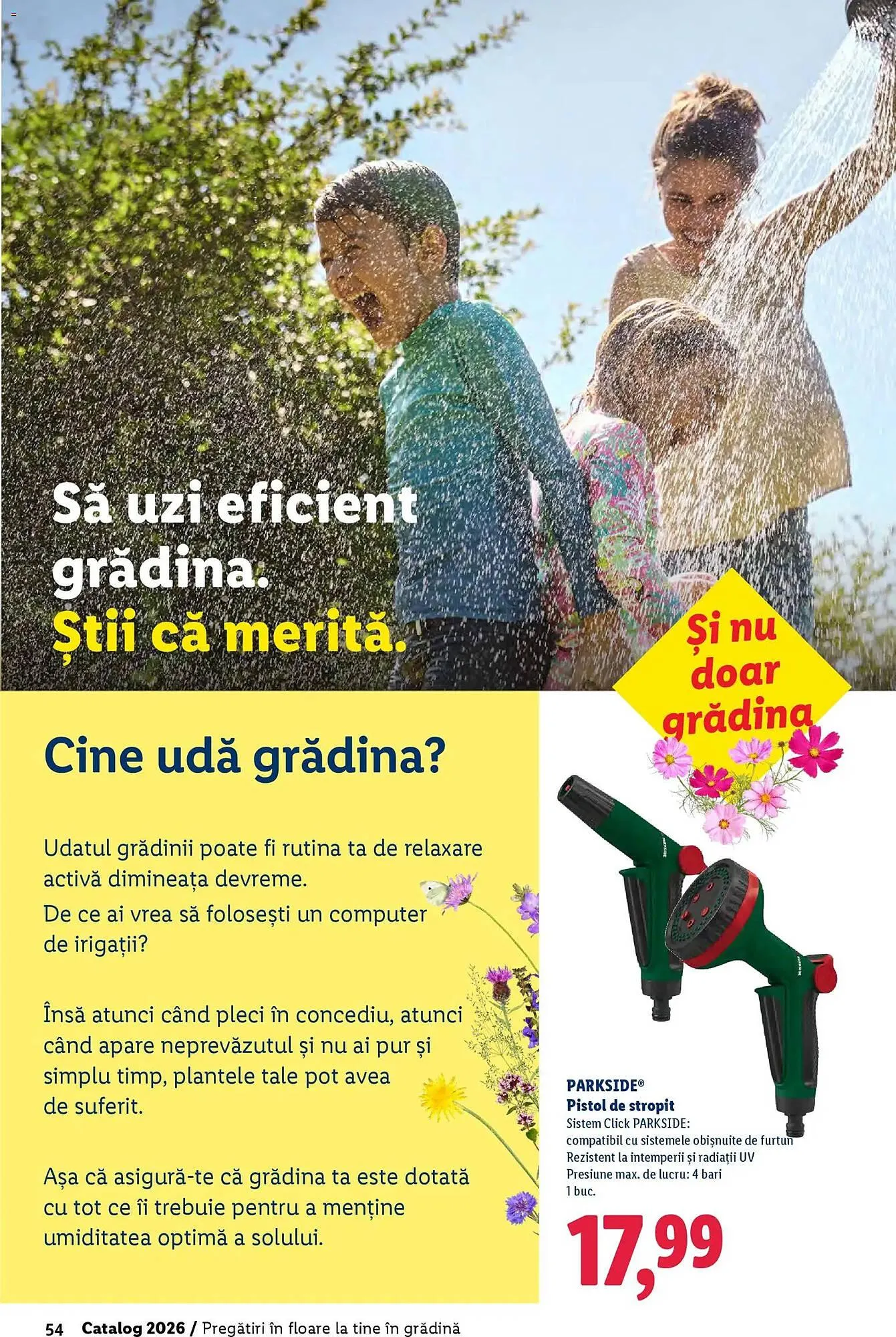 Catalog Catalog Lidl de la 18 februarie până la 5 aprilie 2026 - Revista Pagina 54