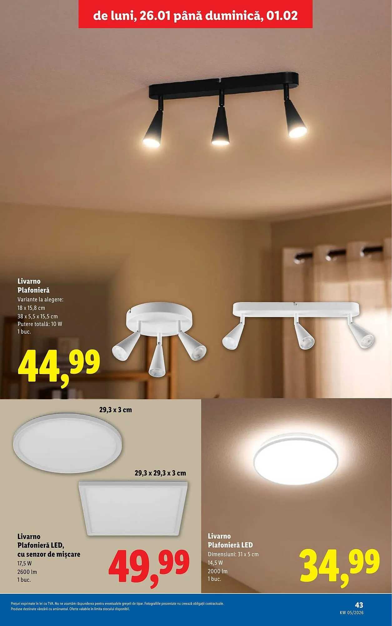 Catalog Catalog Lidl de la 26 ianuarie până la 1 februarie 2026 - Revista Pagina 43