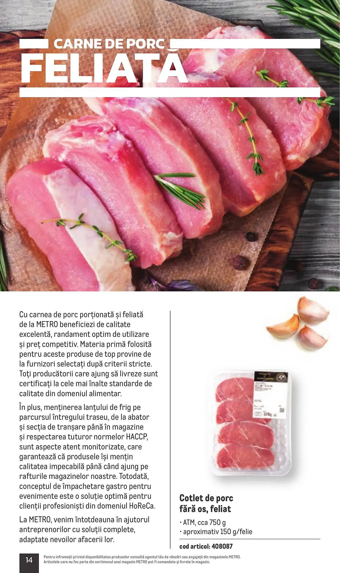 Catalog Metro catalog de la 20 iulie până la 31 decembrie 2023 - Revista Pagina 14