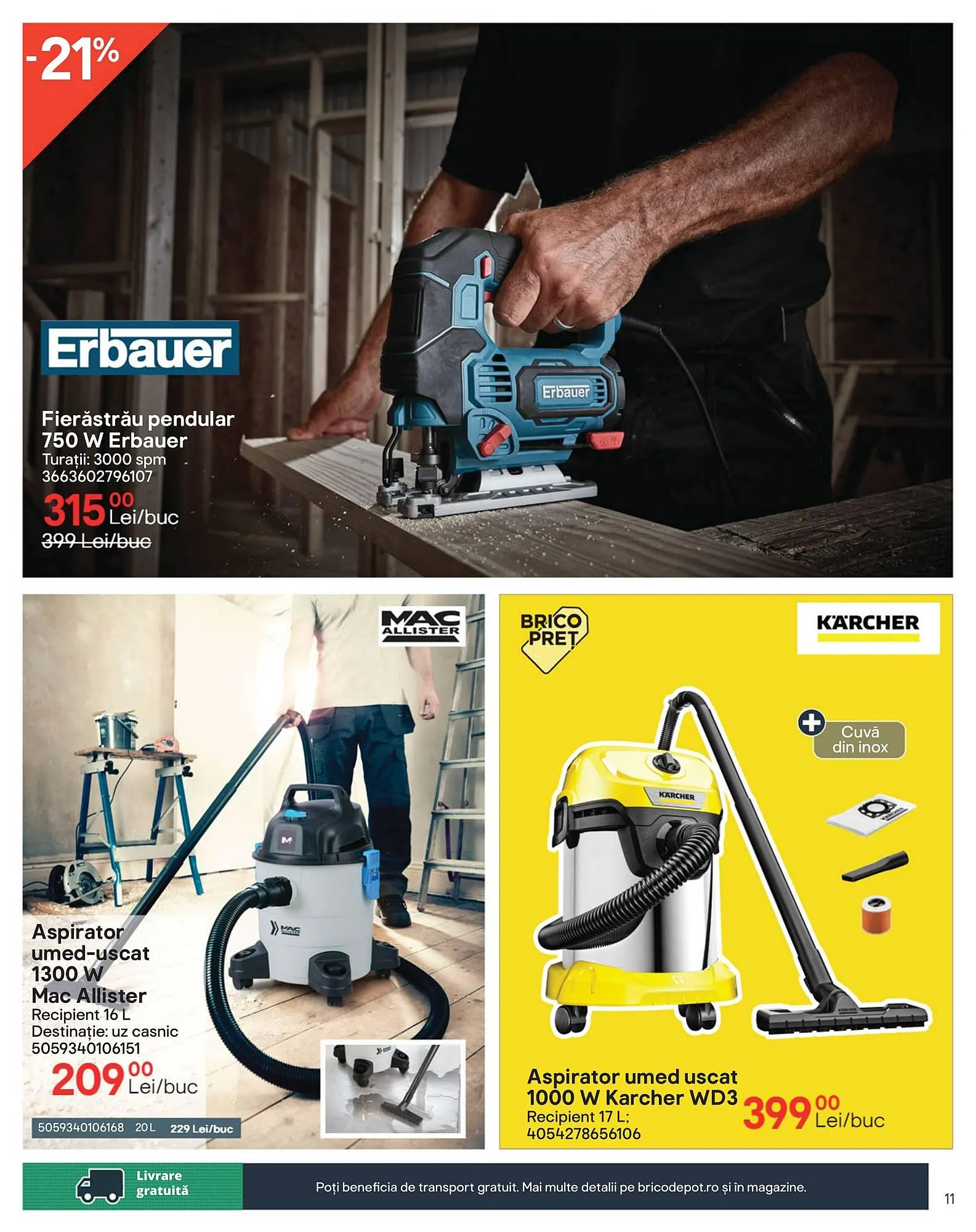 Catalog Brico Depôt catalog de la 4 aprilie până la 30 aprilie 2024 - Revista Pagina 11