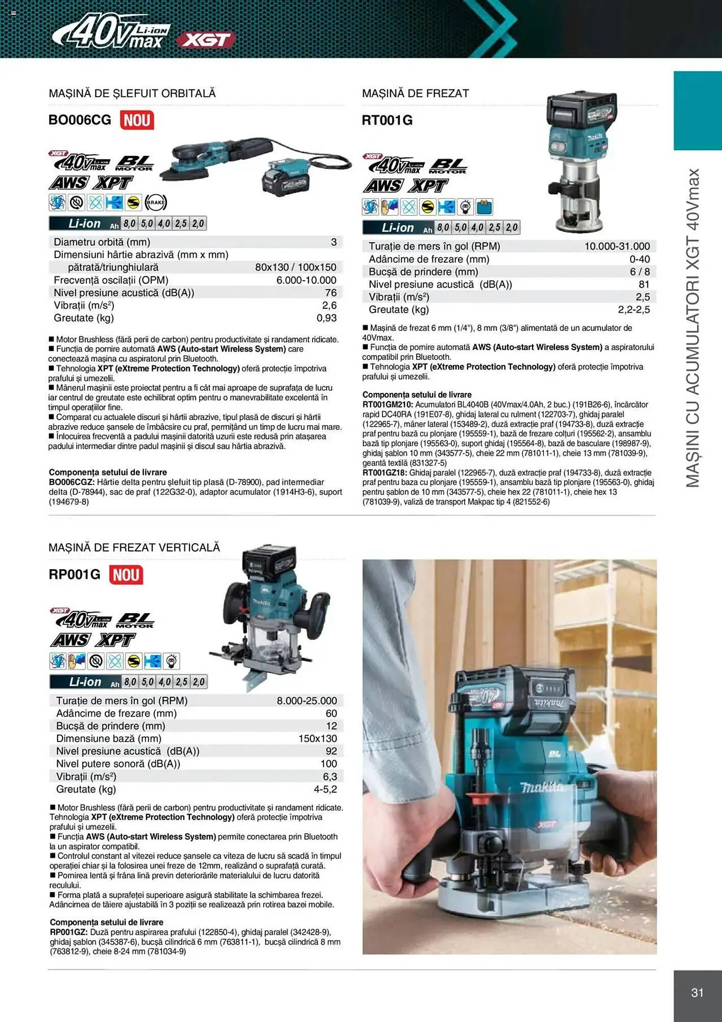 Catalog Catalog Makita de la 8 ianuarie până la 31 decembrie 2025 - Revista Pagina 31