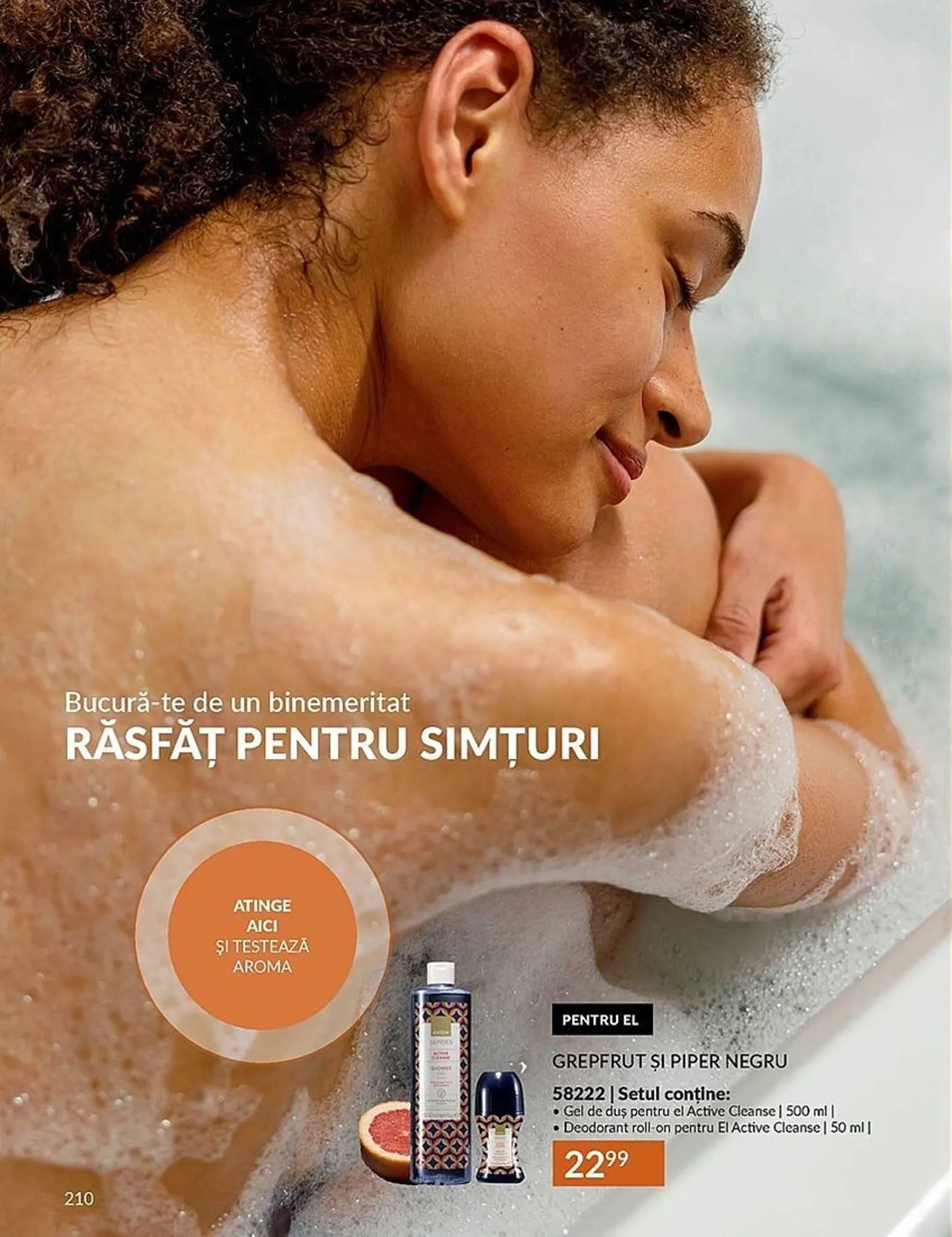 Catalog Avon catalog de la 1 octombrie până la 31 octombrie 2023 - Revista Pagina 210