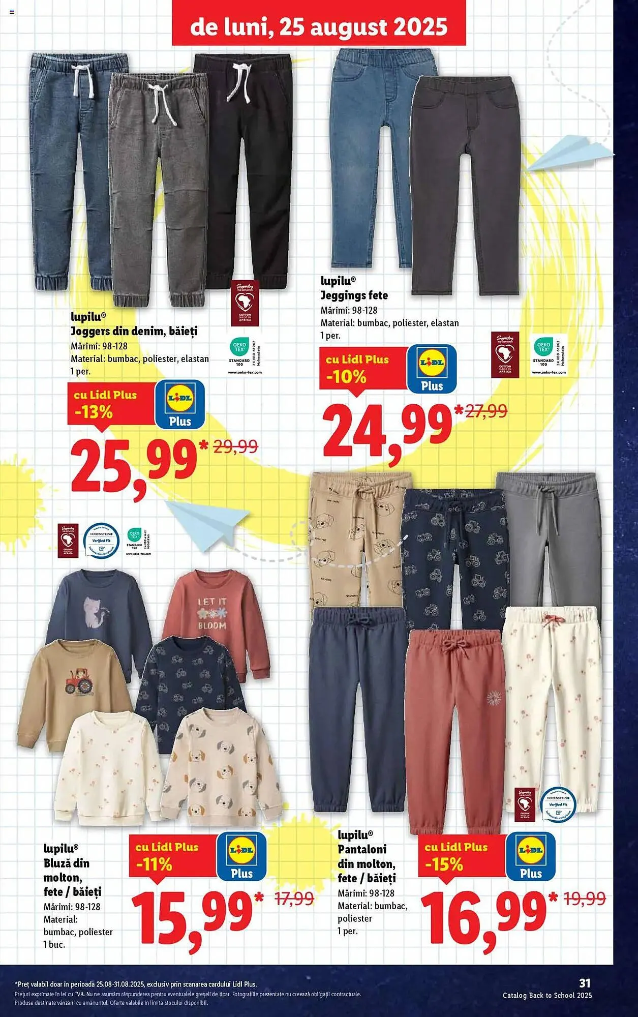 Catalog Catalog Lidl de la 11 august până la 31 august 2025 - Revista Pagina 31