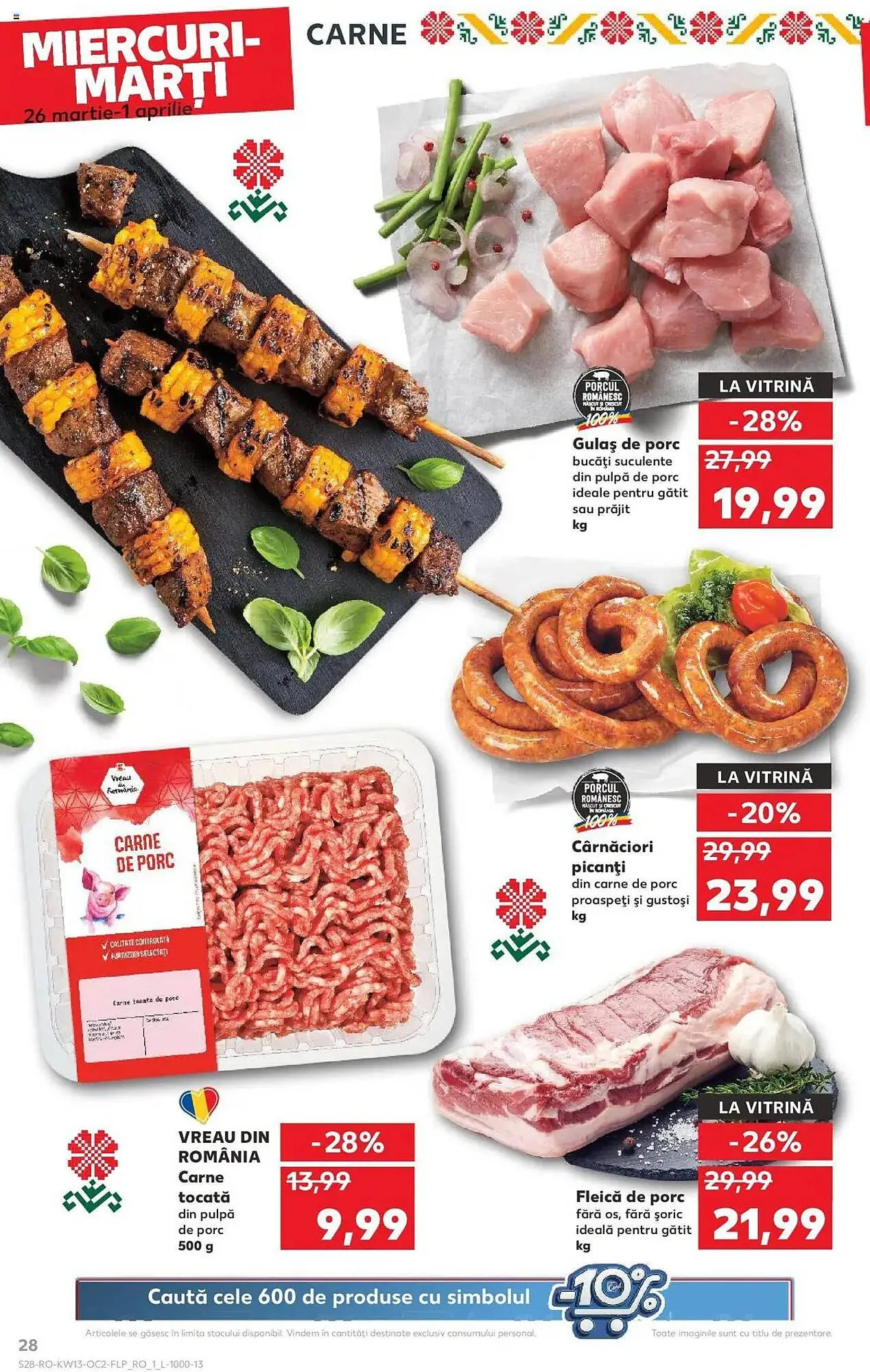 Catalog Catalog Kaufland de la 26 martie până la 1 aprilie 2025 - Revista Pagina 28