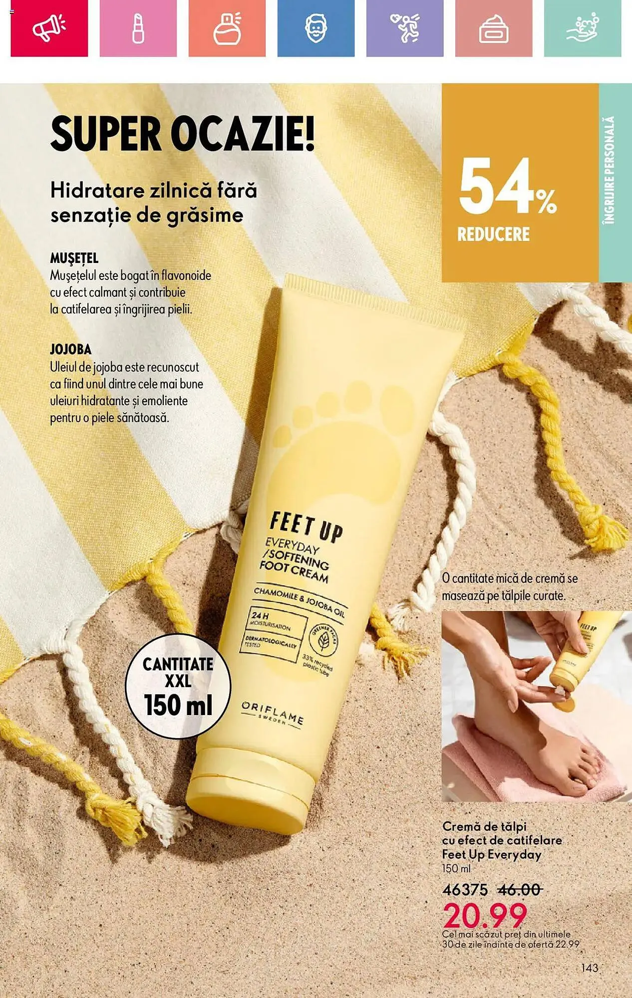 Catalog Catalog Oriflame de la 26 iulie până la 19 august 2025 - Revista Pagina 143