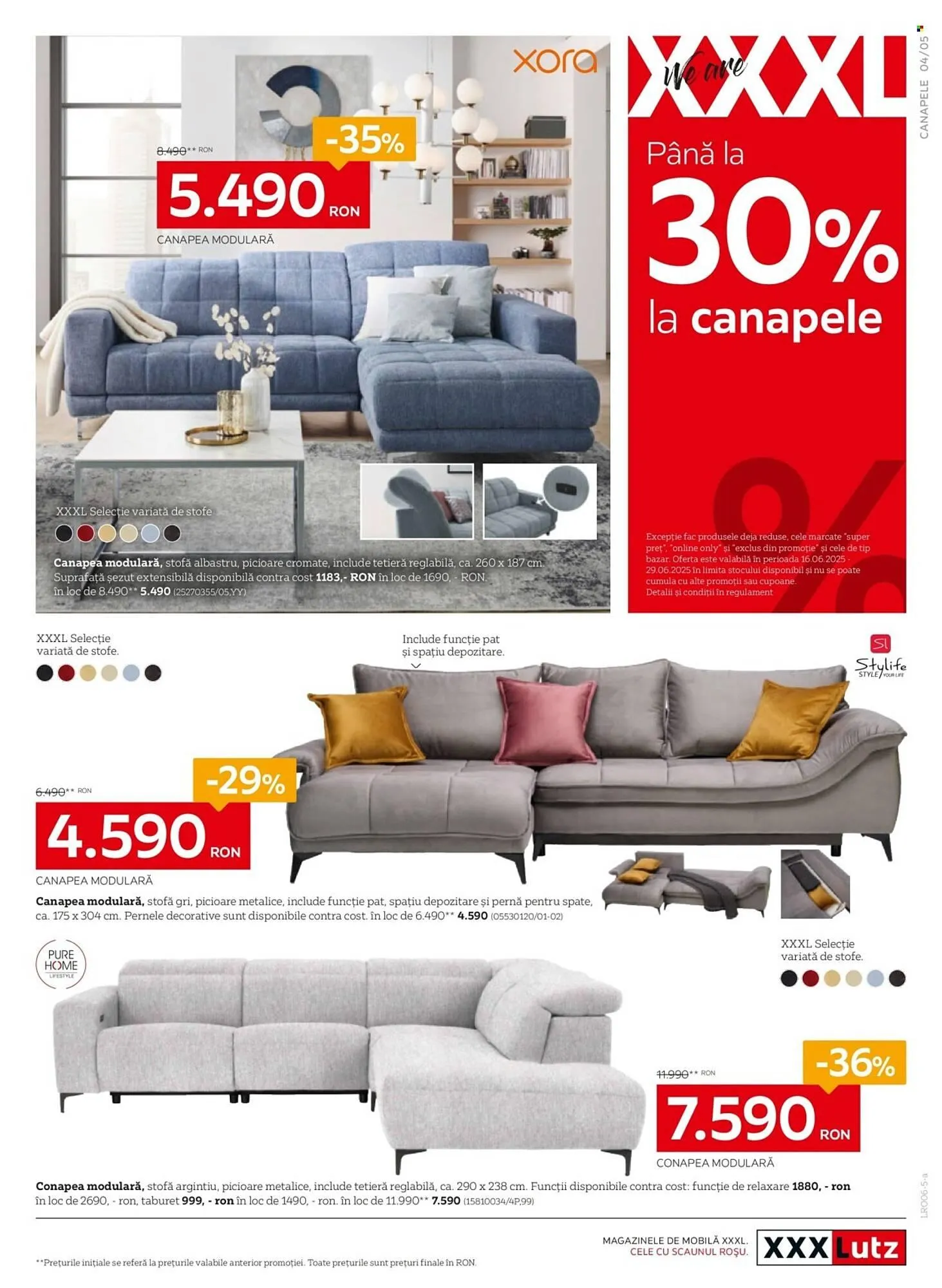 Catalog Catalog XXXLutz de la 2 iunie până la 29 iunie 2025 - Revista Pagina 5
