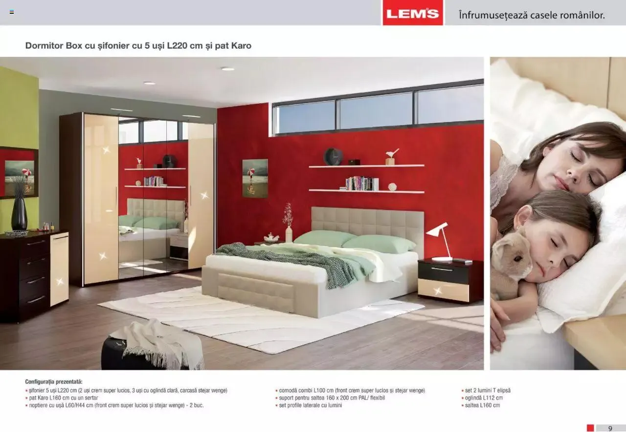 Catalog Lem’s catalog - Dormitor Box de la 1 septembrie până la 31 decembrie 2023 - Revista Pagina 9
