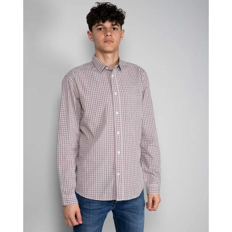 Camasa regular din bumbac cu maneca lunga 24OFF02002