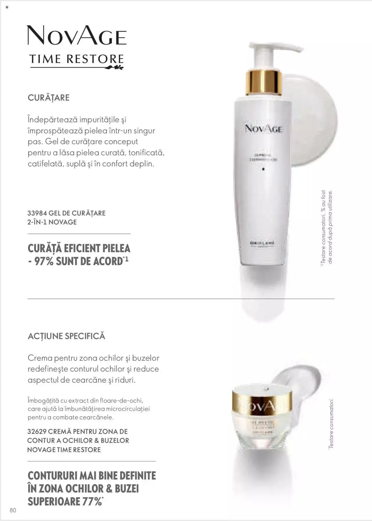 Catalog Oriflame catalog - Ghidul NOVAGE+ de la 1 martie până la 31 decembrie 2023 - Revista Pagina 80