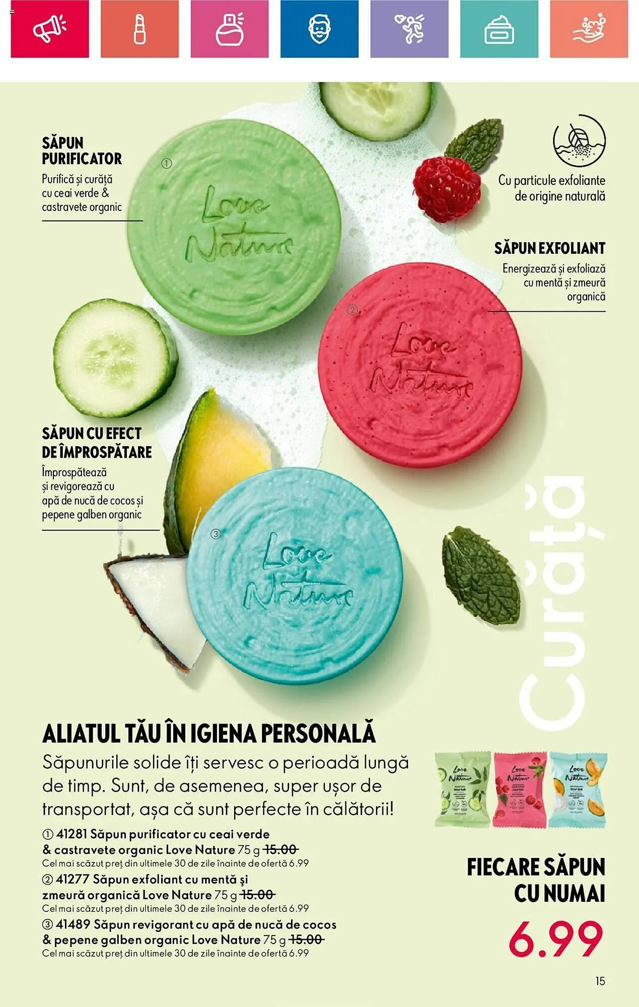 Catalog Oriflame catalog de la 28 mai până la 17 iunie 2024 - Revista Pagina 15