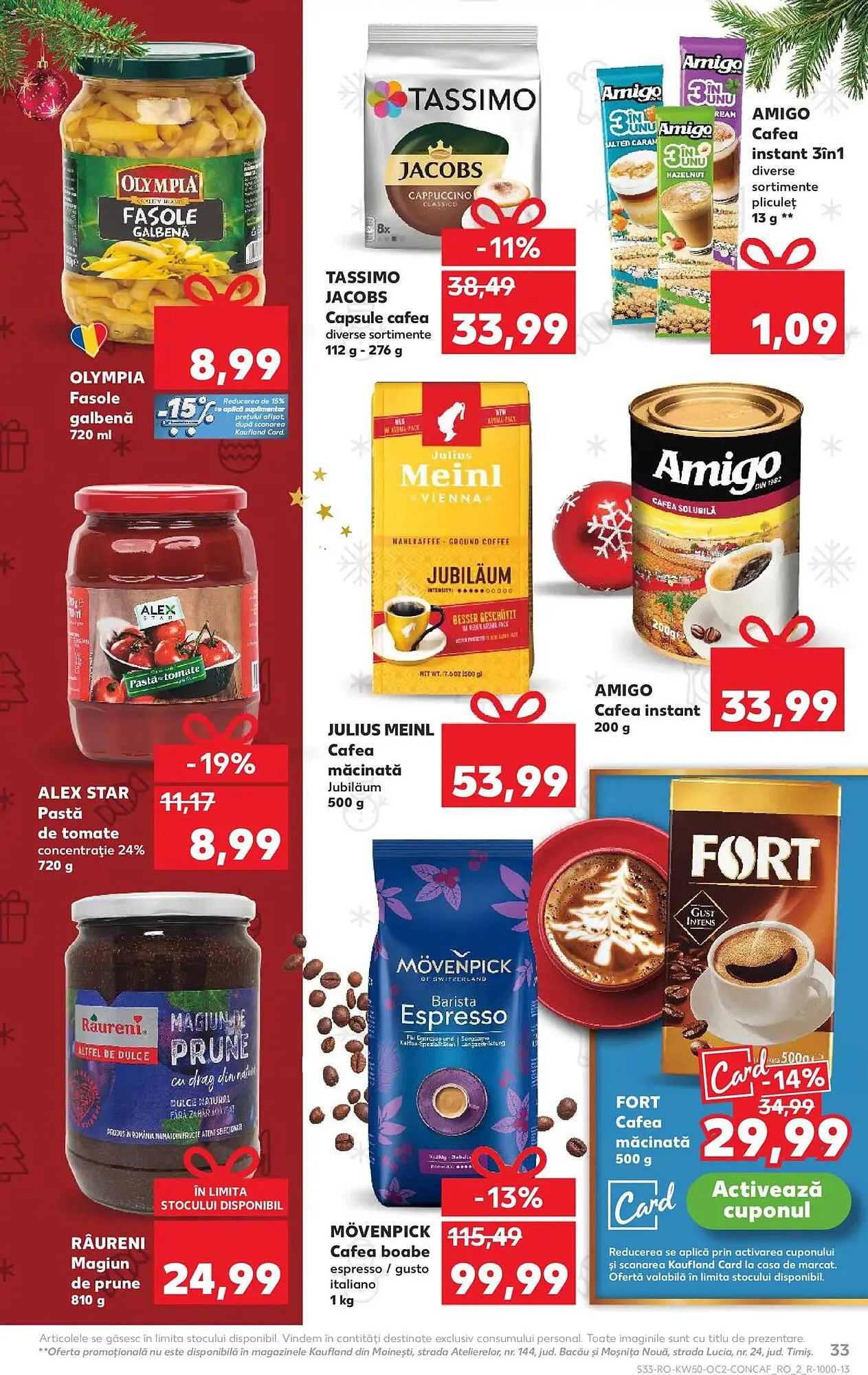 Catalog Catalog Kaufland de la 10 decembrie până la 16 decembrie 2025 - Revista Pagina 33