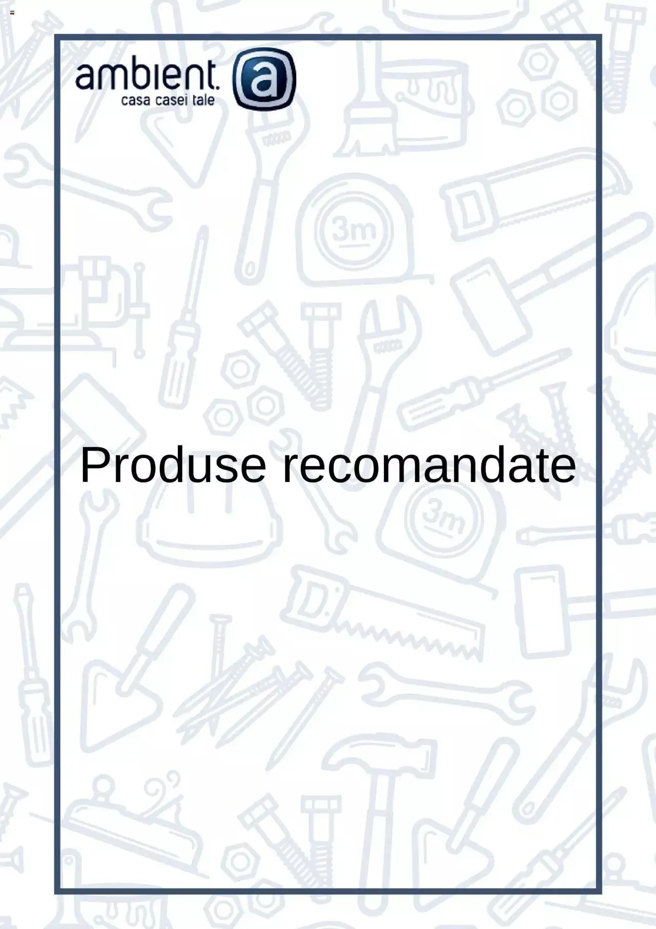 Catalog Catalog Ambient de la 1 ianuarie până la 24 ianuarie 2024 - Revista Pagina 