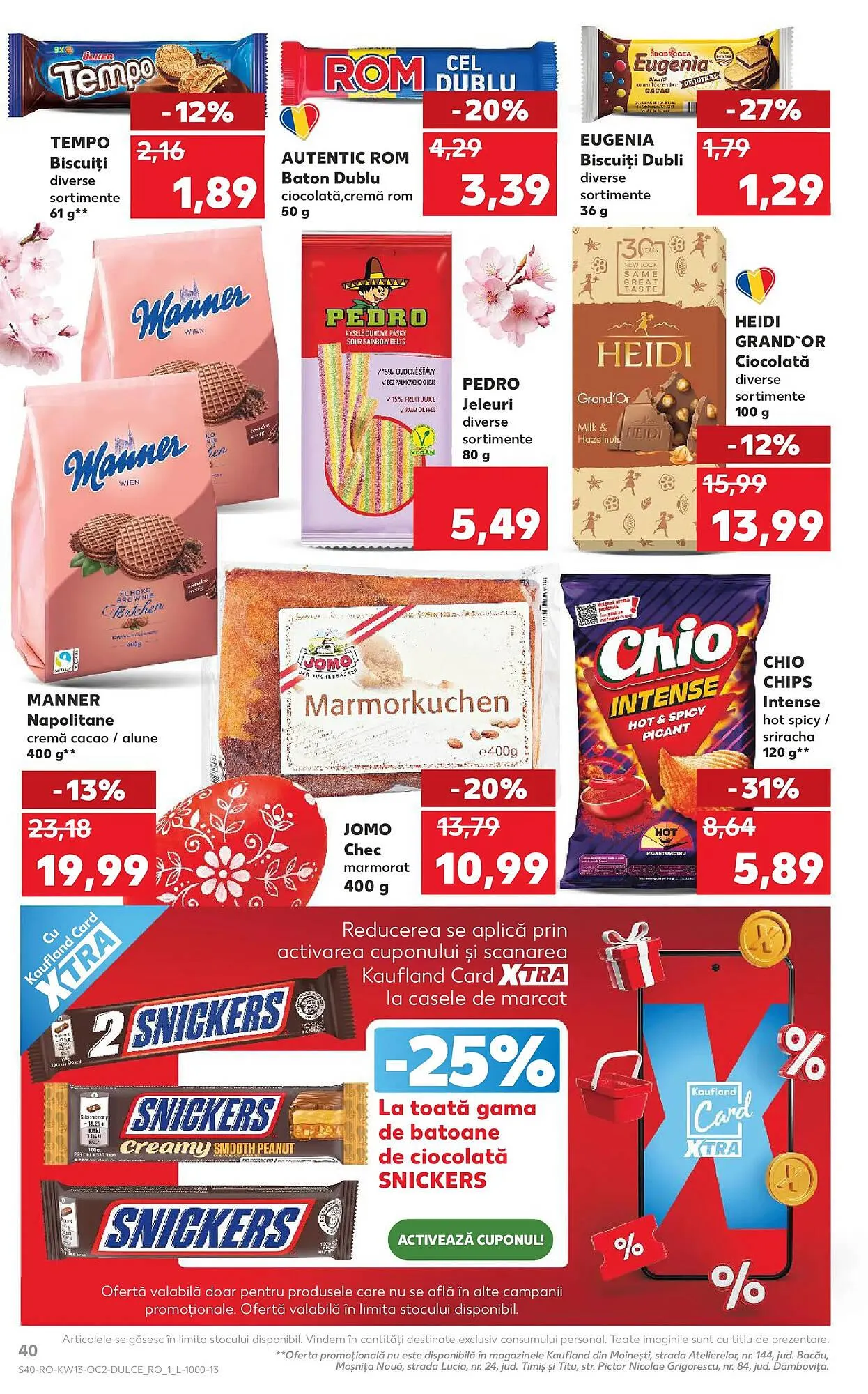 Catalog Catalog Kaufland de la 25 martie până la 31 martie 2026 - Revista Pagina 40