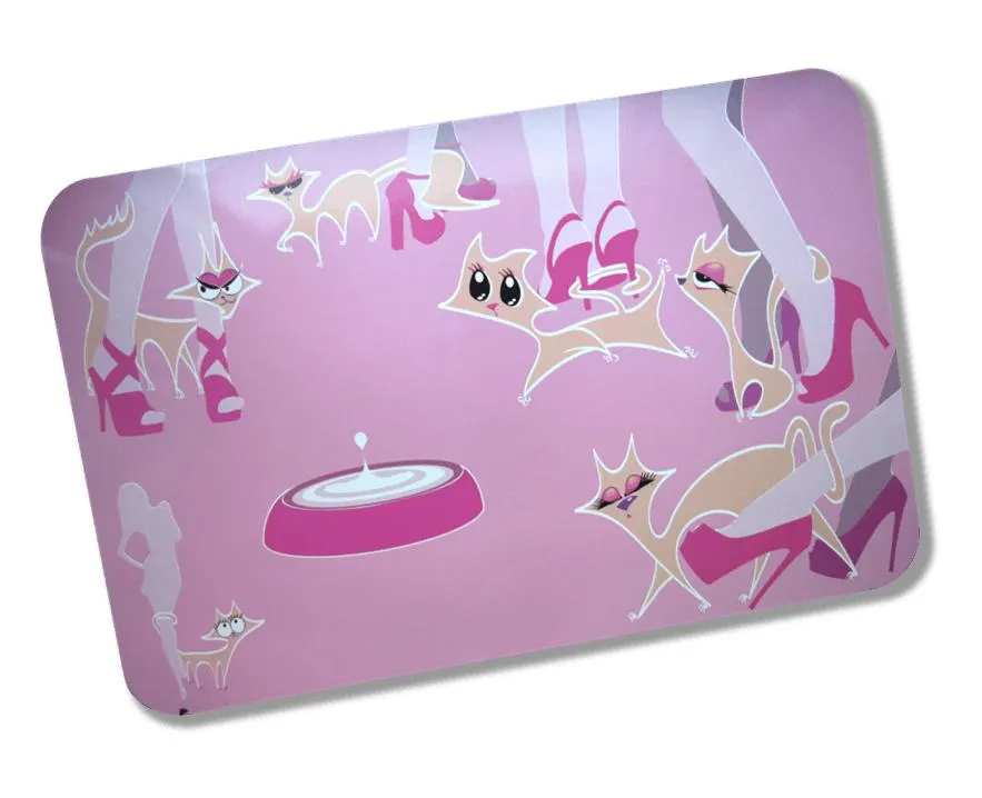 Pad Castron Pisici Glamour Pink 43×28 cm 8045
