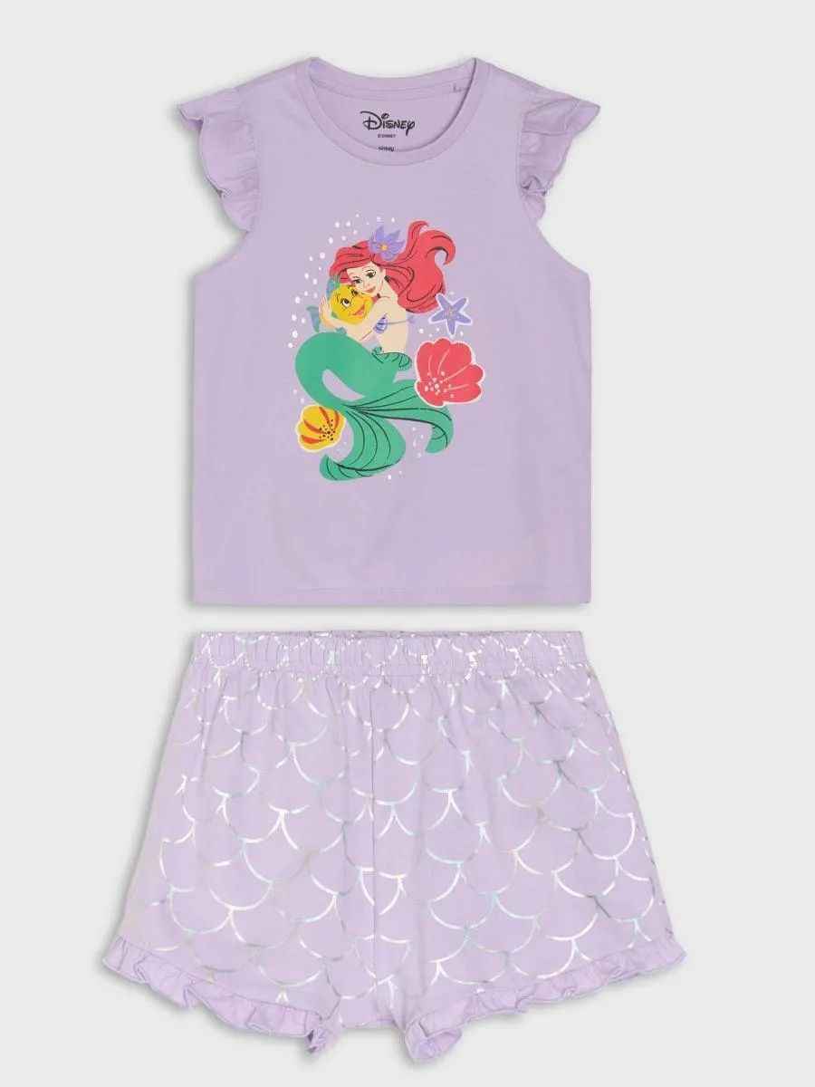 Pijama din două piese Disney Princess