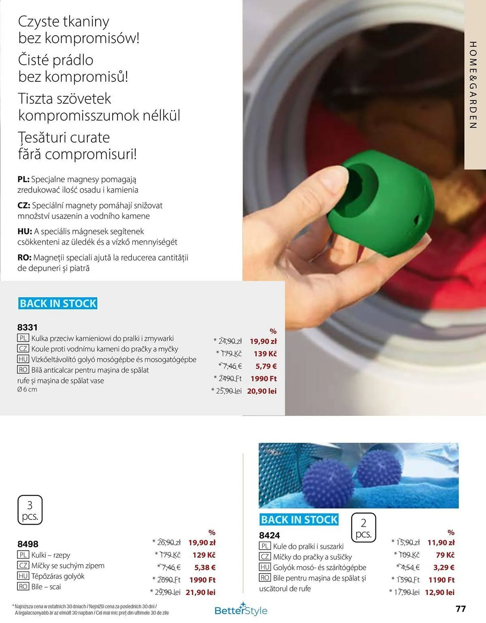 Catalog Catalog BetterStyle de la 1 aprilie până la 30 aprilie 2025 - Revista Pagina 77