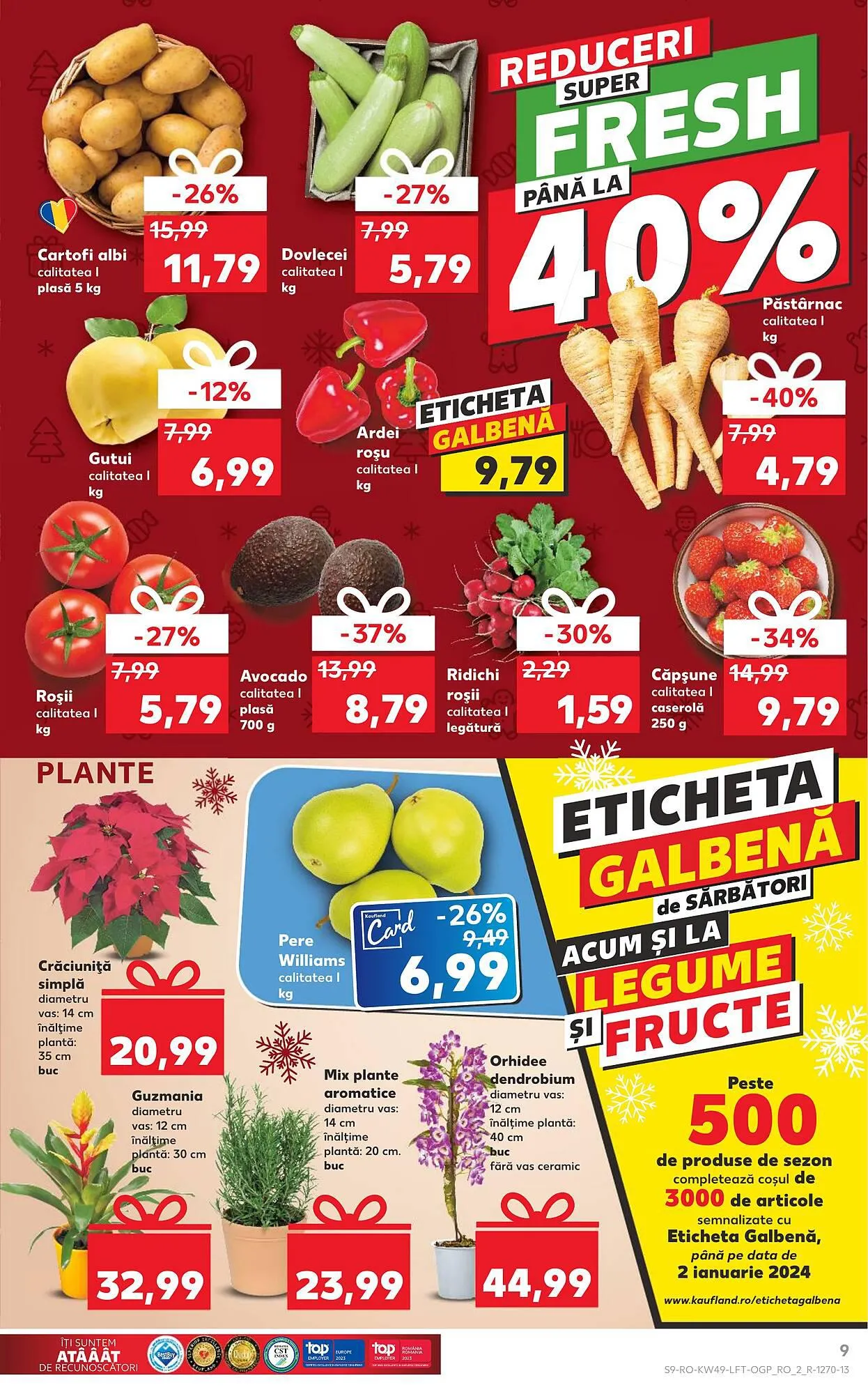 Catalog Kaufland catalog de la 6 decembrie până la 12 decembrie 2023 - Revista Pagina 9