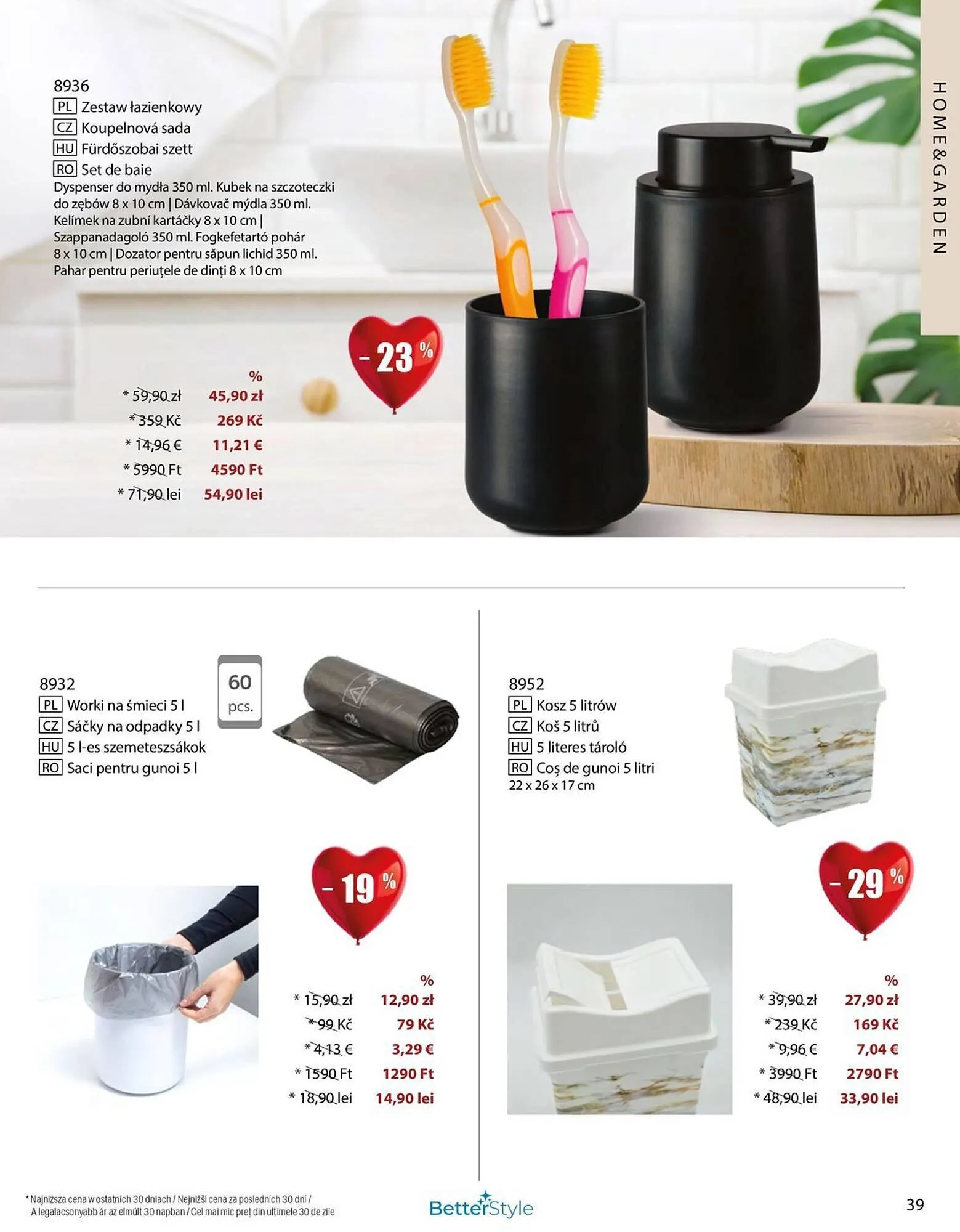 Catalog Catalog BetterStyle de la 2 februarie până la 31 martie 2026 - Revista Pagina 39