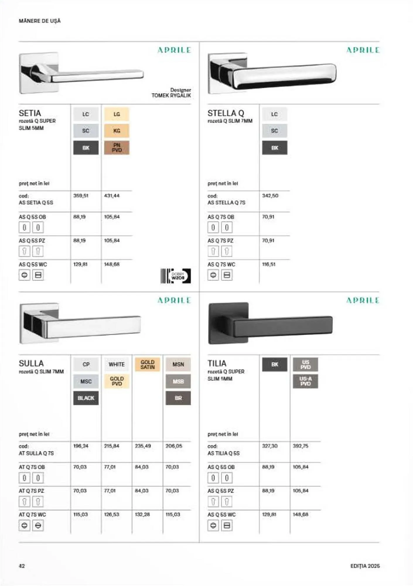 Catalog Catalog Proges de la 8 septembrie până la 31 decembrie 2025 - Revista Pagina 44