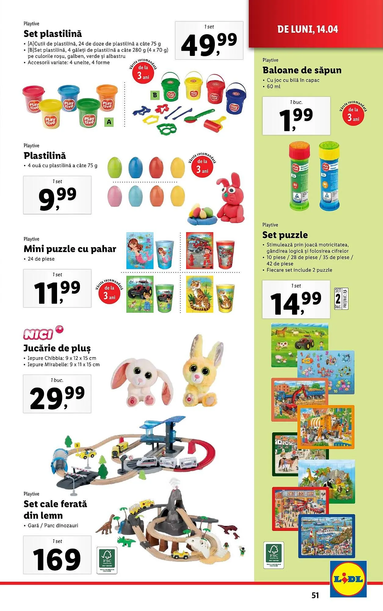Catalog Catalog Lidl de la 14 aprilie până la 19 aprilie 2025 - Revista Pagina 51
