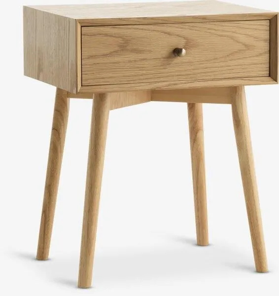 Noptieră HOKKSUND 1 sertar stejar