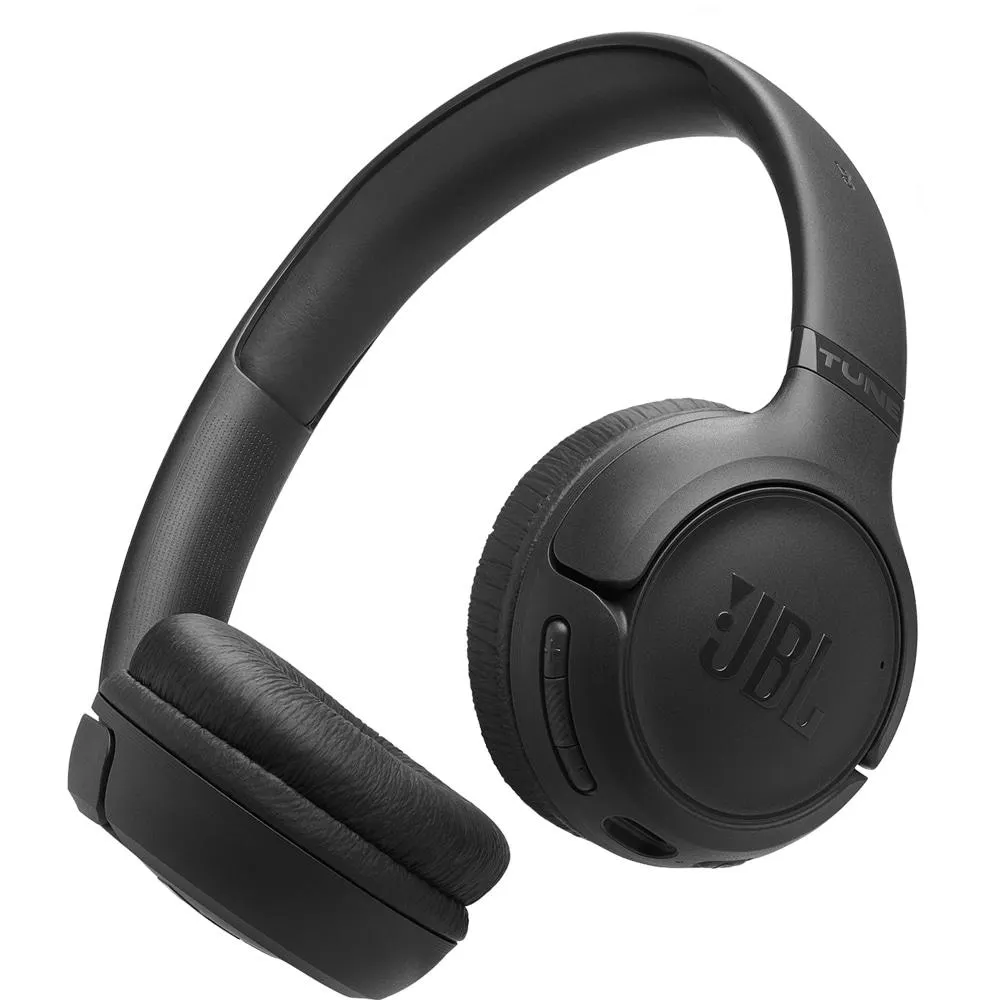 Casti JBL Tune 530BT, Bluetooth, On-ear, Microfon, negru