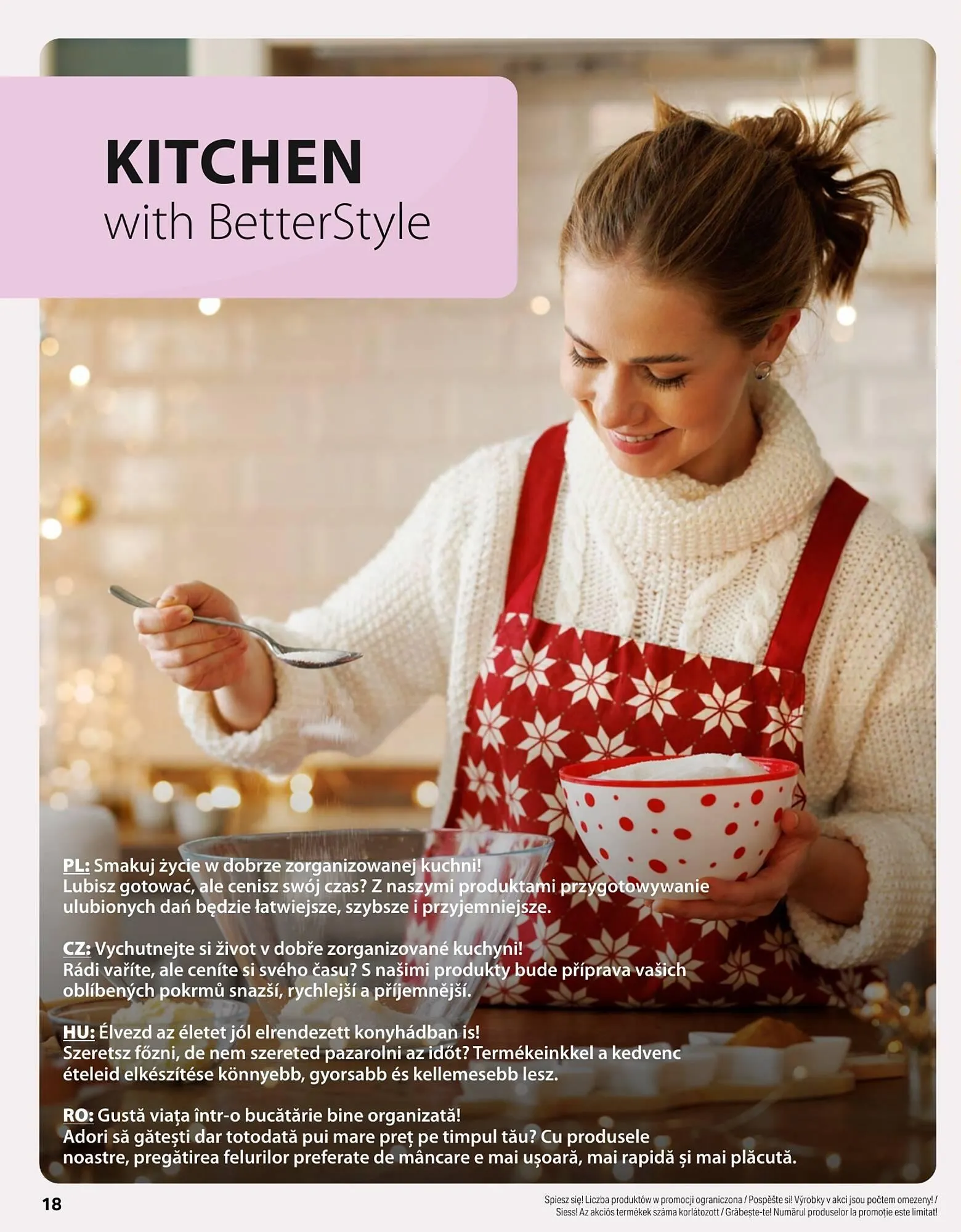 Catalog Catalog BetterStyle de la 1 noiembrie până la 30 noiembrie 2025 - Revista Pagina 18