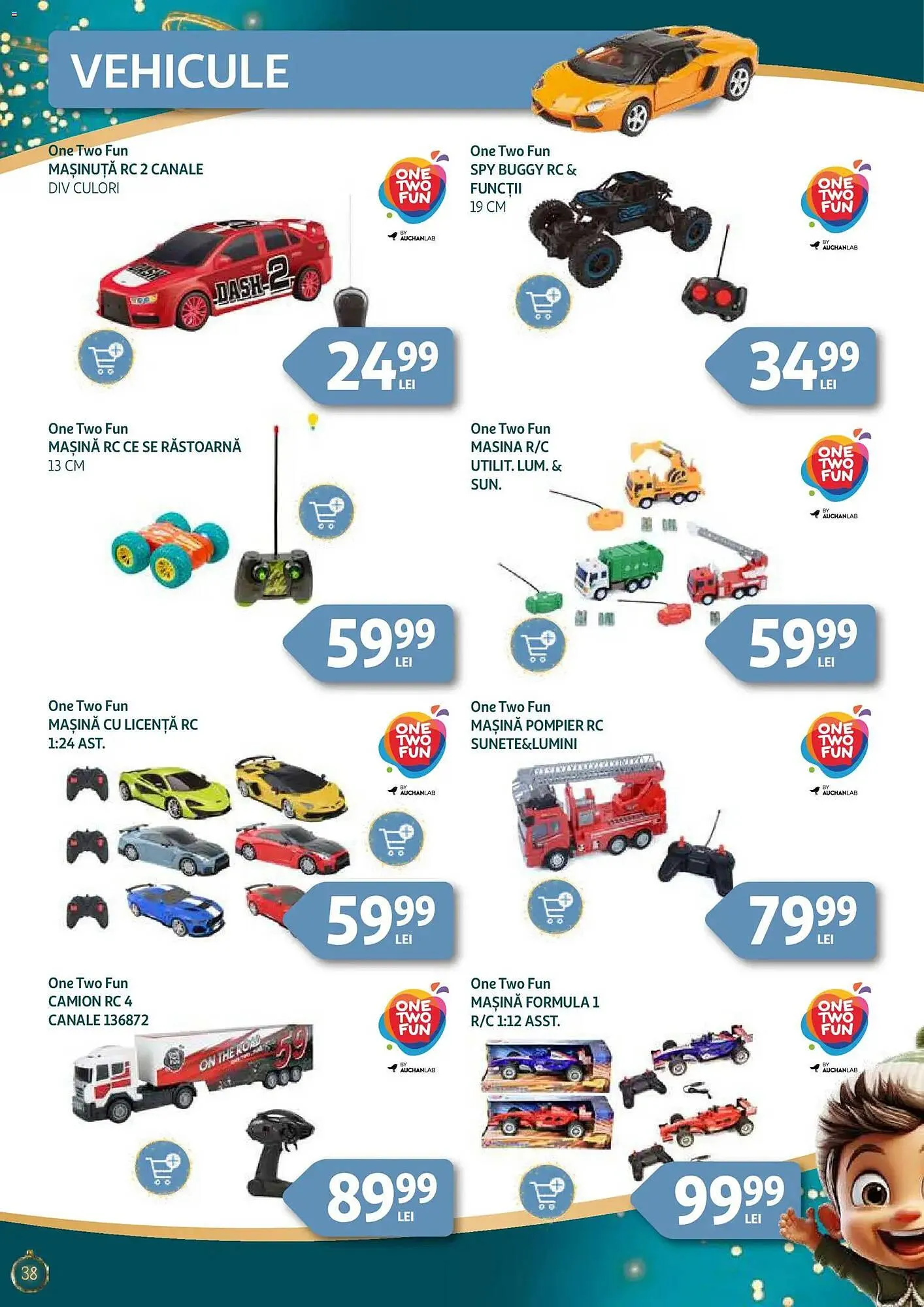 Catalog Catalog Auchan de la 25 noiembrie până la 24 decembrie 2025 - Revista Pagina 38