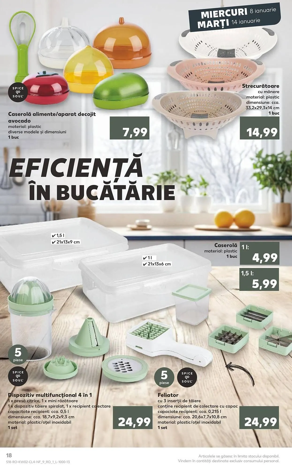 Catalog Catalog Kaufland de la 8 ianuarie până la 14 ianuarie 2025 - Revista Pagina 18