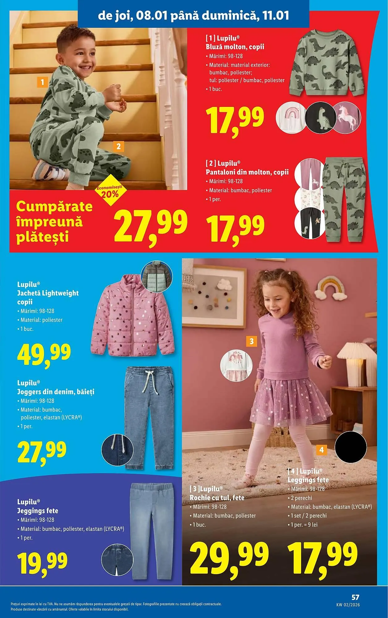 Catalog Catalog Lidl de la 5 ianuarie până la 11 ianuarie 2026 - Revista Pagina 57