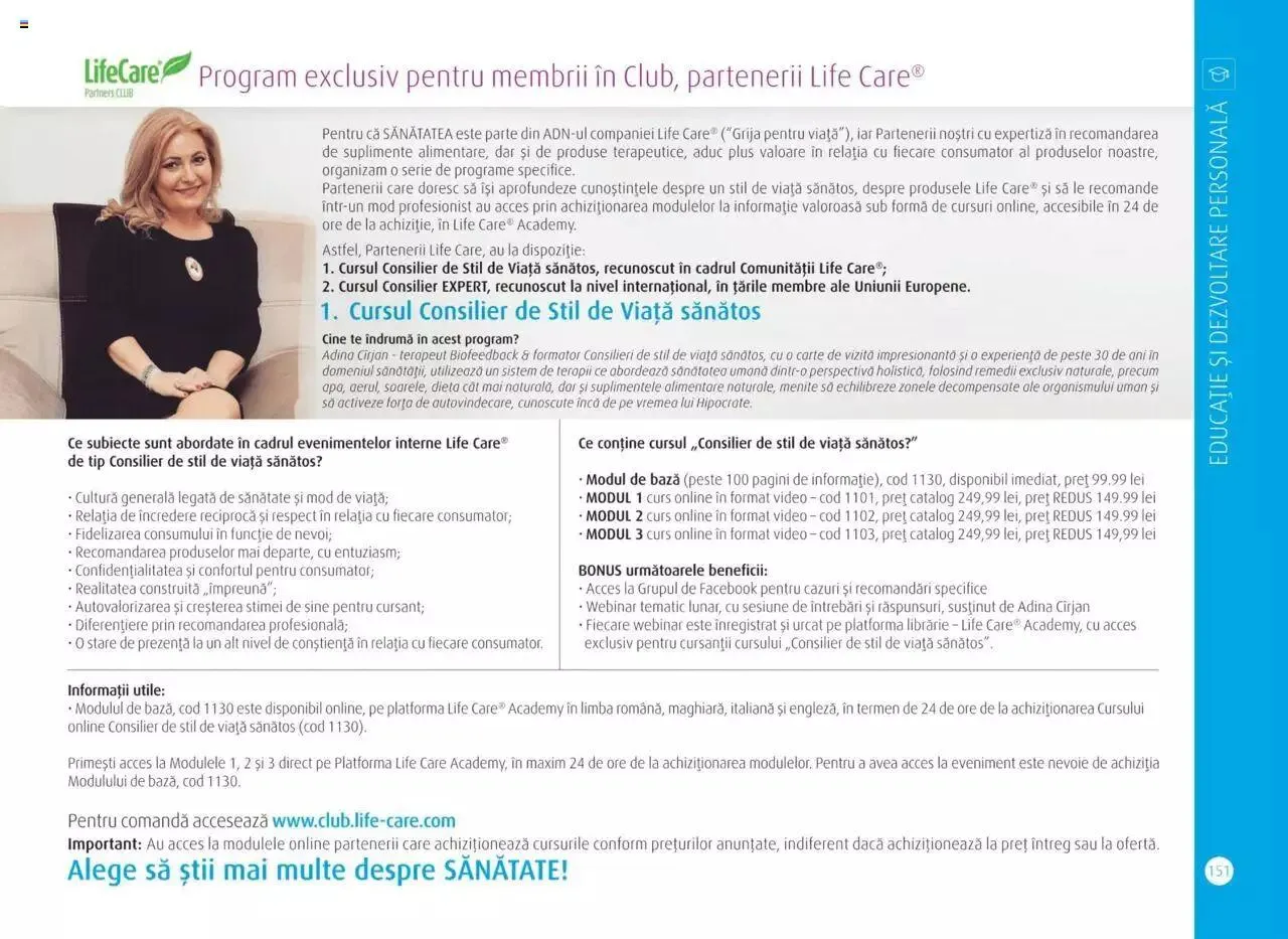 Catalog Life Care - Catalog Life Care toamna 2023 - iarna 2024 de la 1 septembrie până la 31 ianuarie 2024 - Revista Pagina 153