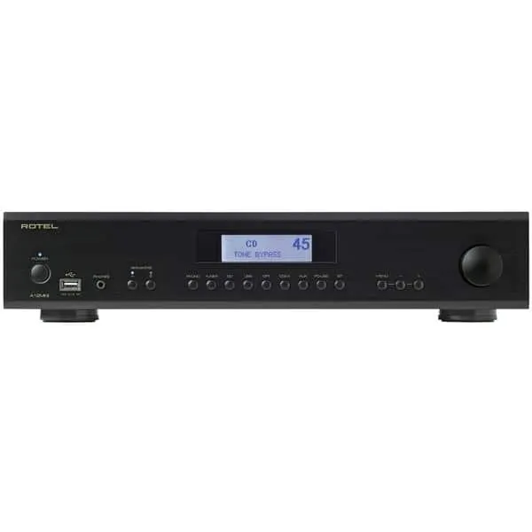 Amplificator stereo ROTEL A12 MKII, 120W, Bluetooth, negru