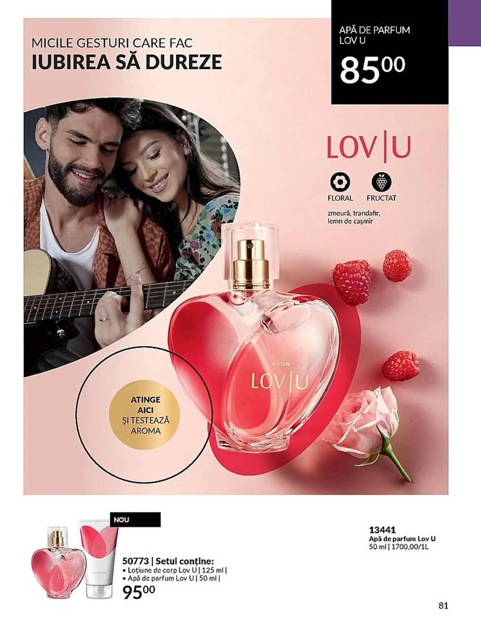 Catalog Avon catalog de la 1 septembrie până la 30 septembrie 2023 - Revista Pagina 81