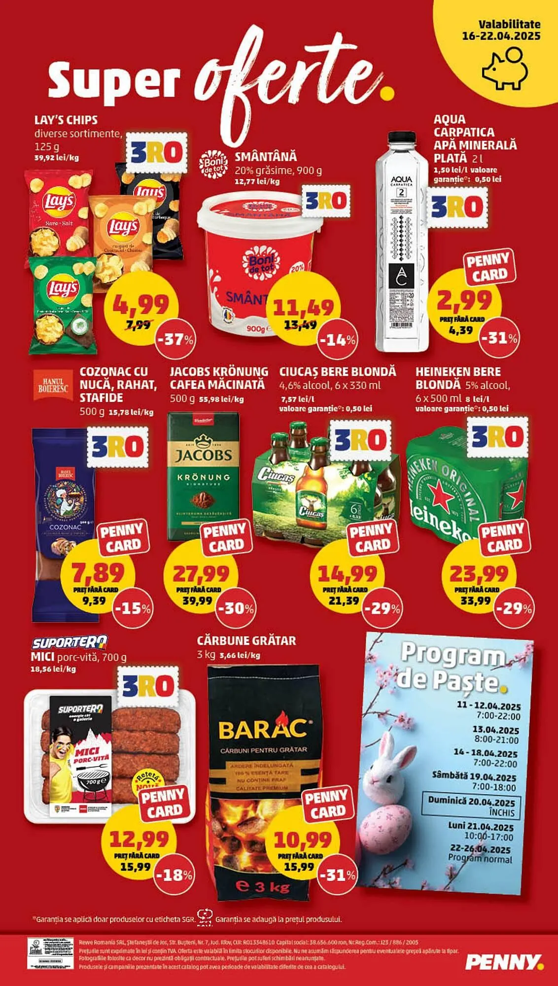 Catalog Catalog Penny de la 16 aprilie până la 22 aprilie 2025 - Revista Pagina 20