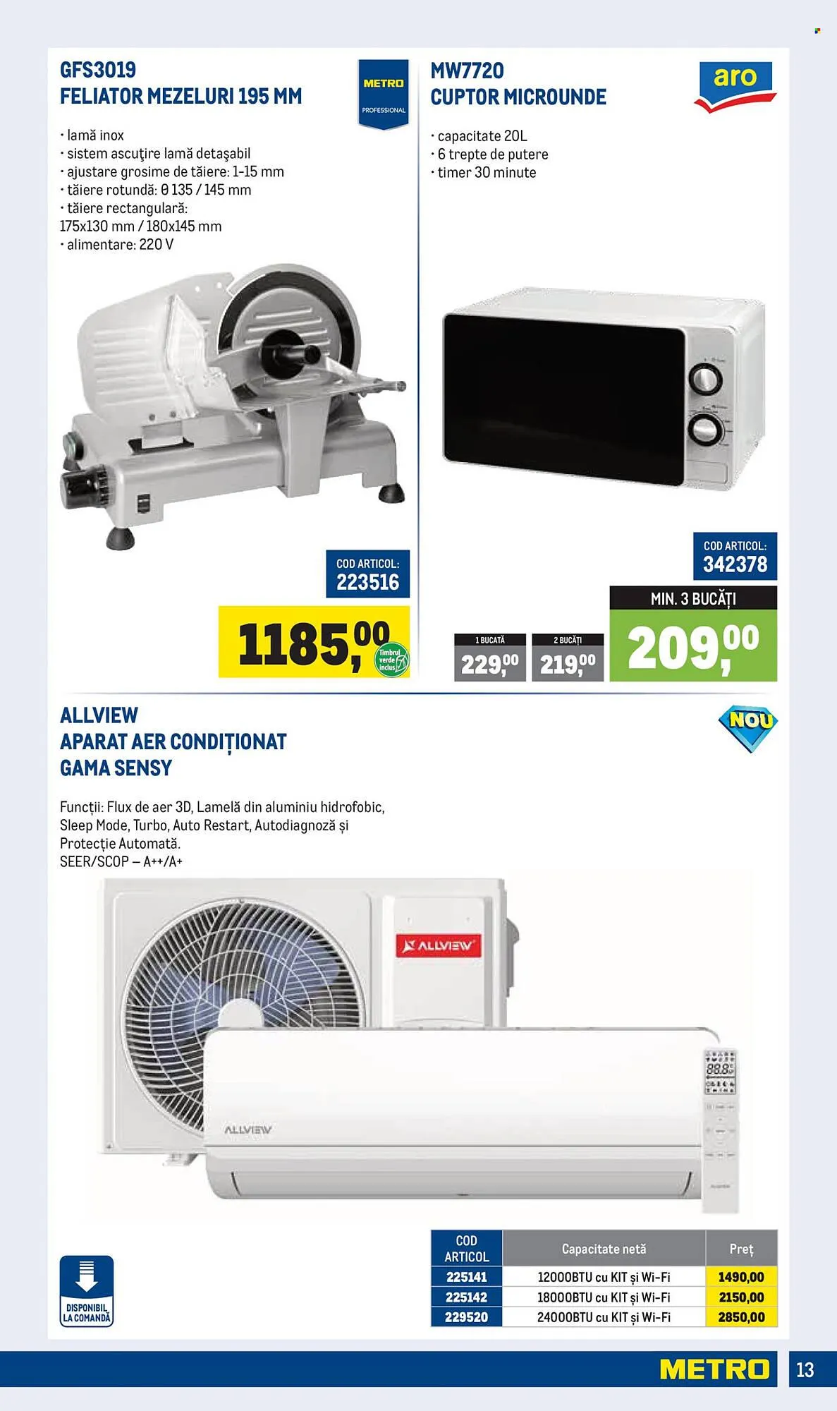 Catalog Catalog Metro de la 1 aprilie până la 30 iunie 2026 - Revista Pagina 13