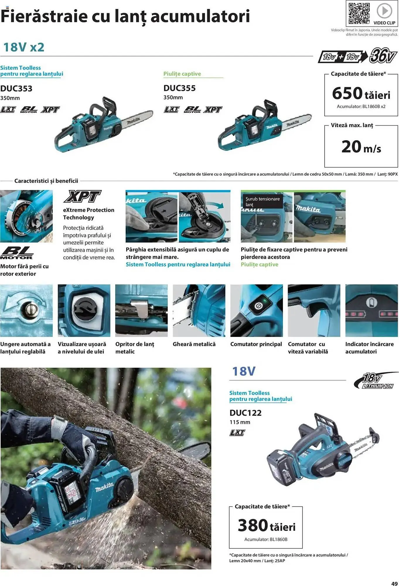 Catalog Catalog Makita de la 8 ianuarie până la 31 decembrie 2025 - Revista Pagina 49