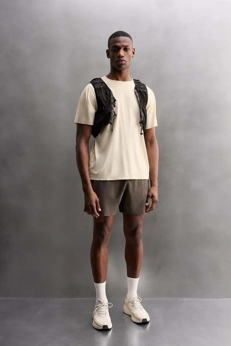 PANTALONI SCURȚI DE RUNNING COLOR BLOCK