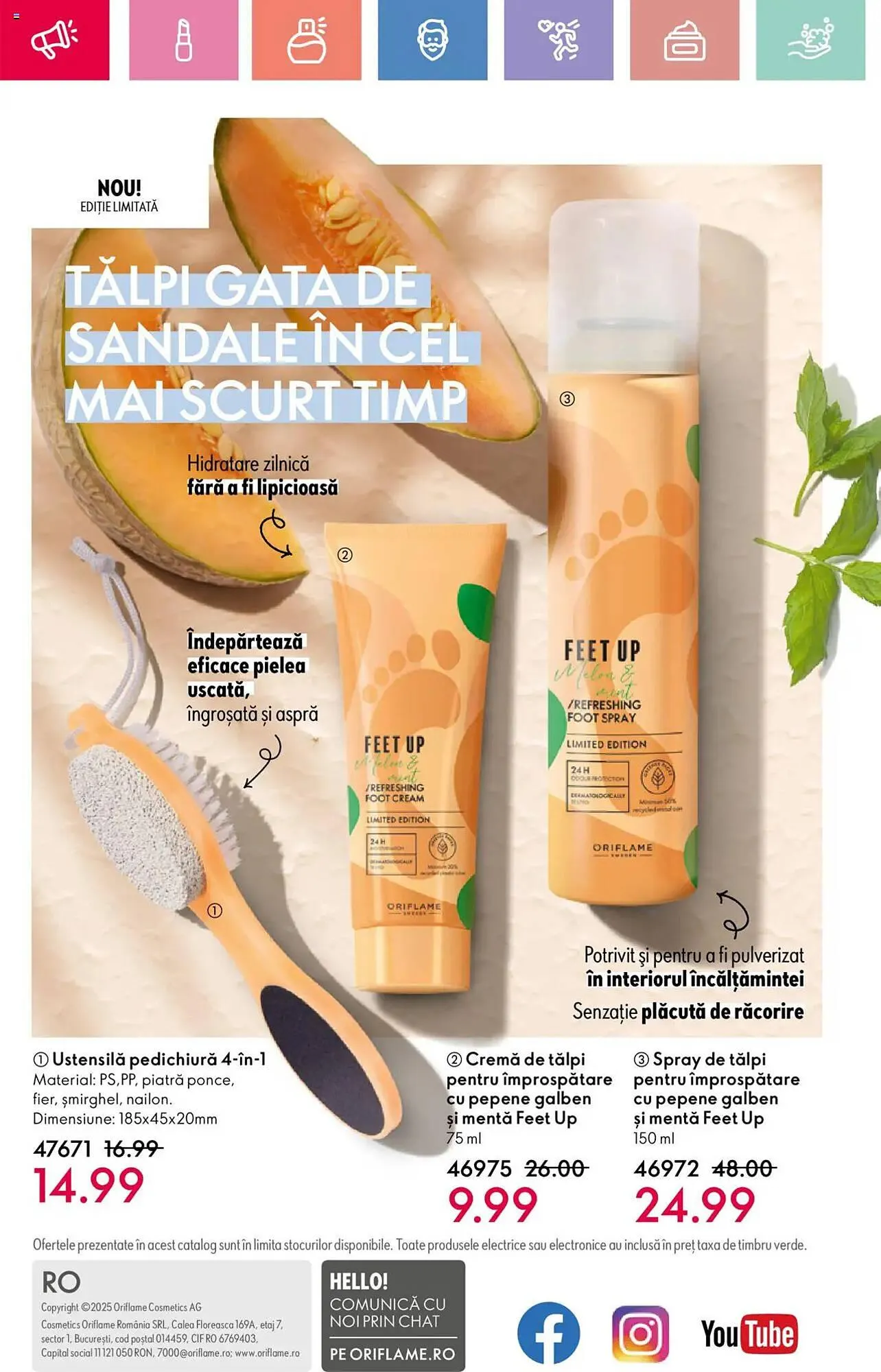 Catalog Catalog Oriflame de la 25 mai până la 14 iunie 2025 - Revista Pagina 164