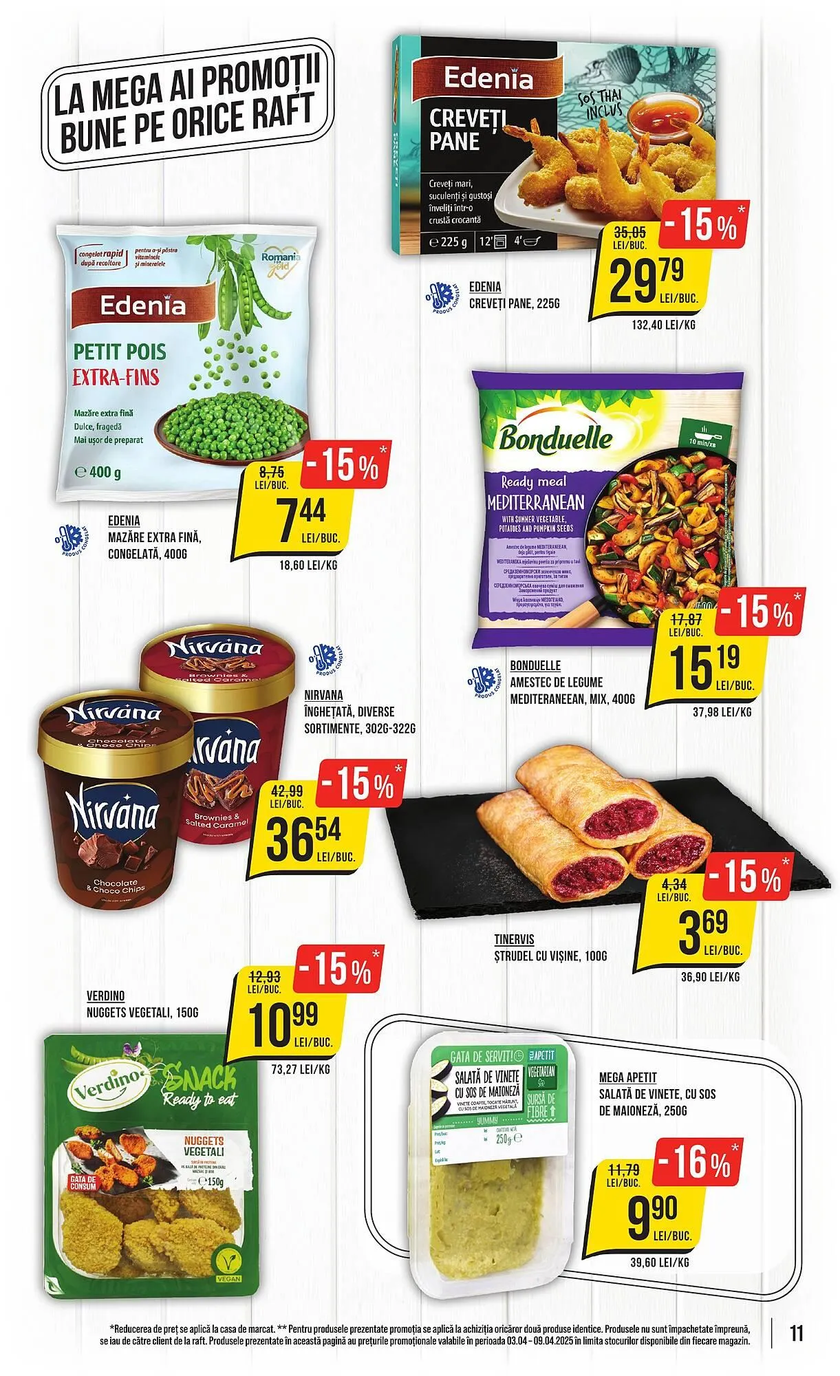 Catalog Catalog Mega Image de la 3 aprilie până la 9 aprilie 2025 - Revista Pagina 11