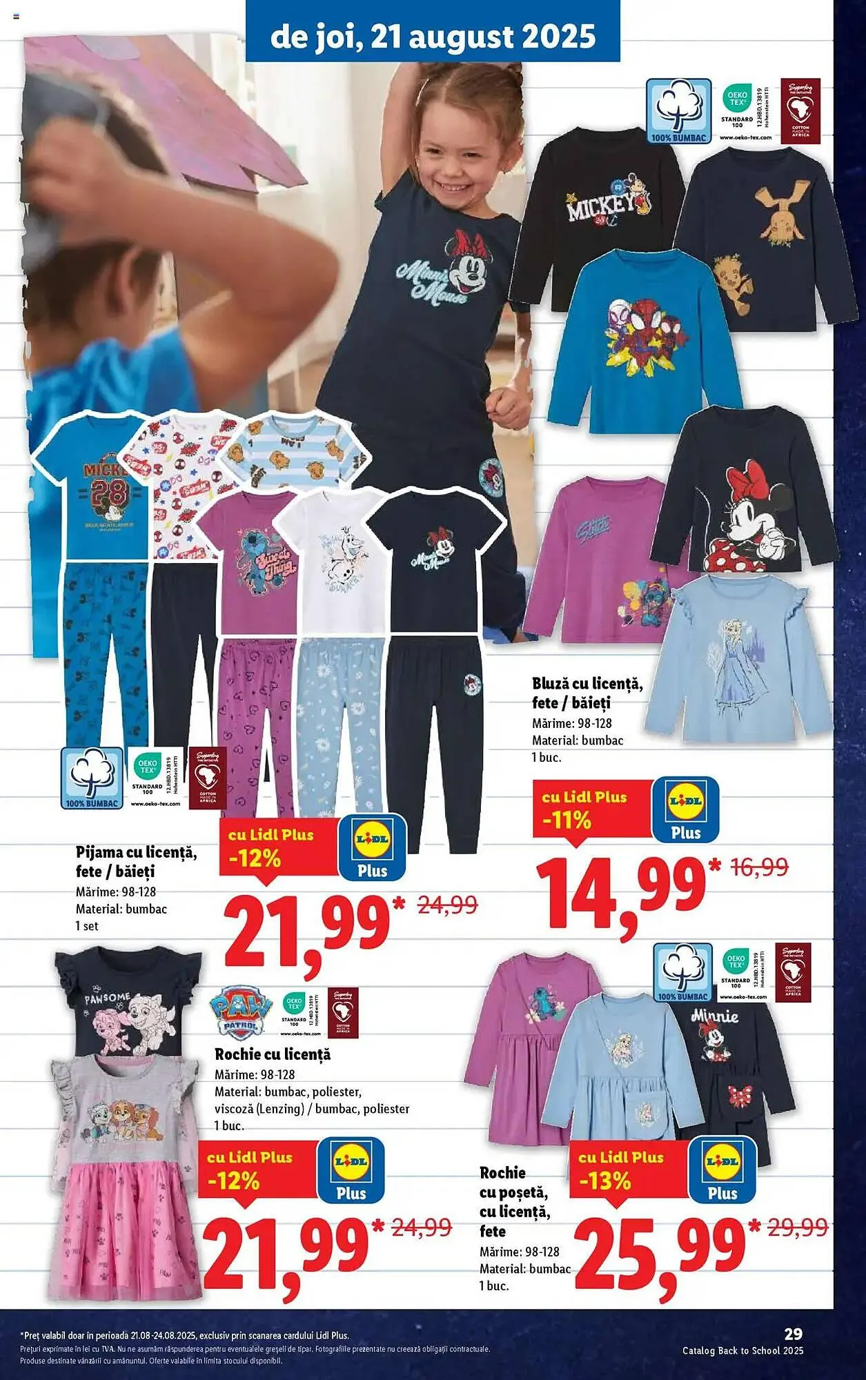 Catalog Catalog Lidl de la 11 august până la 31 august 2025 - Revista Pagina 29