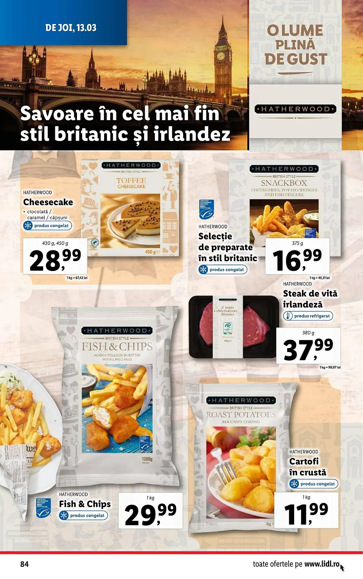 Catalog Catalog Lidl de la 10 martie până la 16 martie 2025 - Revista Pagina 84