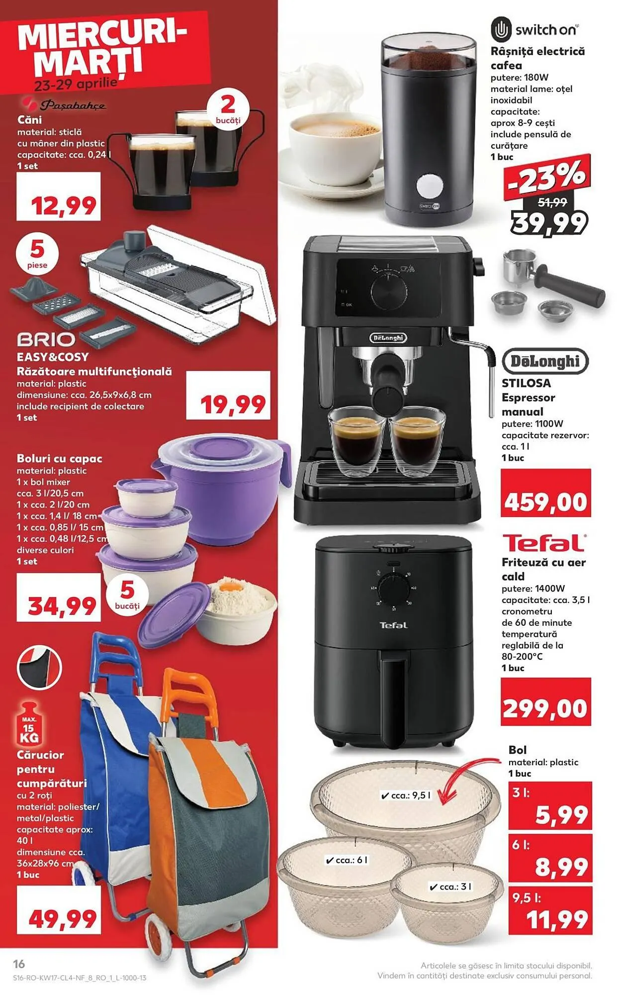 Catalog Catalog Kaufland de la 23 aprilie până la 29 aprilie 2025 - Revista Pagina 16