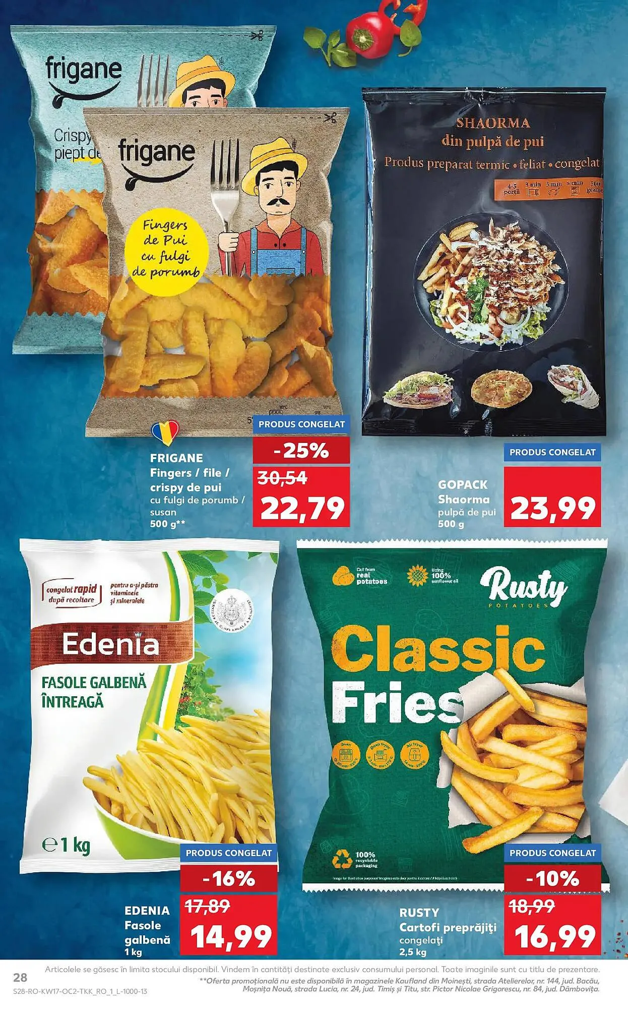 Catalog Catalog Kaufland de la 22 aprilie până la 28 aprilie 2026 - Revista Pagina 28