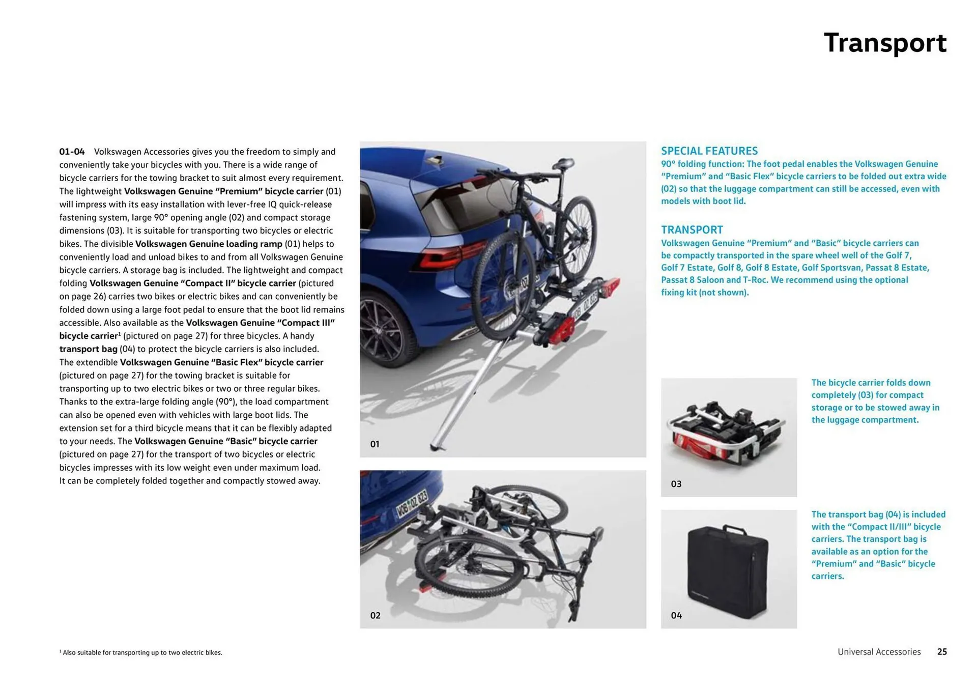 Catalog Volkswagen Accessories For The Tiguan & Tiguan Allspace catalog de la 26 iulie până la 31 decembrie 2023 - Revista Pagina 25