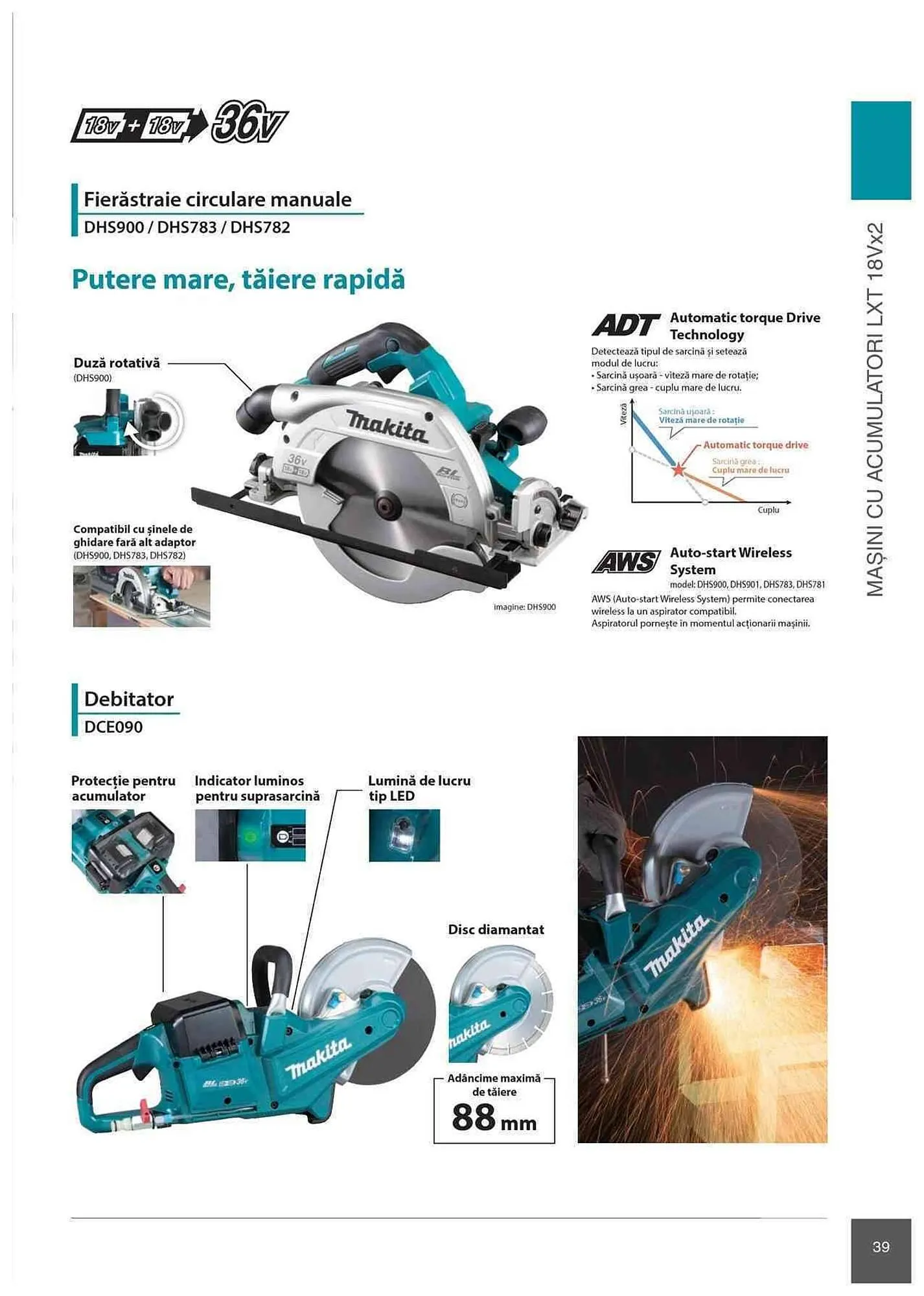 Catalog Makita catalog de la 1 ianuarie până la 31 decembrie 2023 - Revista Pagina 39