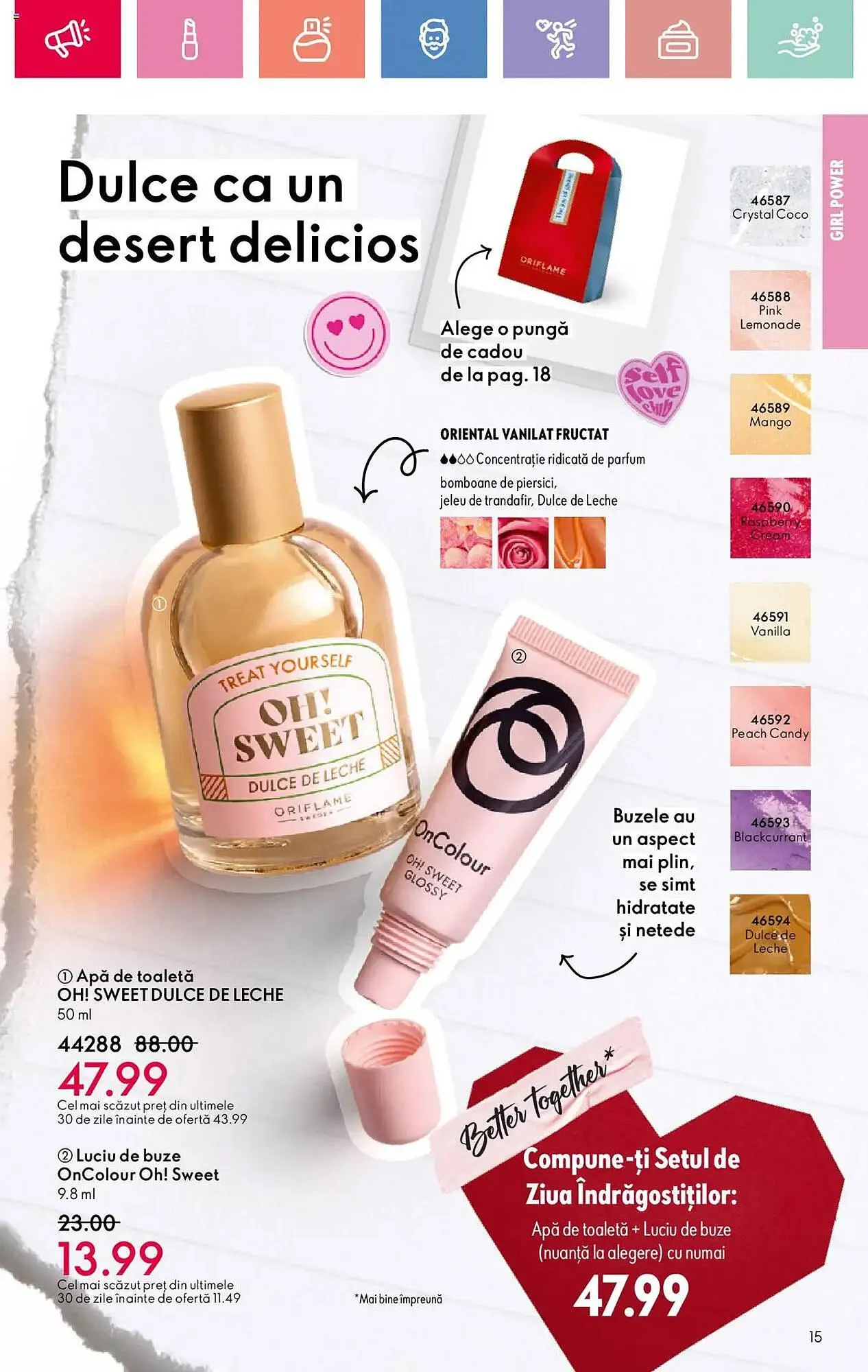 Catalog Catalog Oriflame de la 19 ianuarie până la 8 februarie 2025 - Revista Pagina 15
